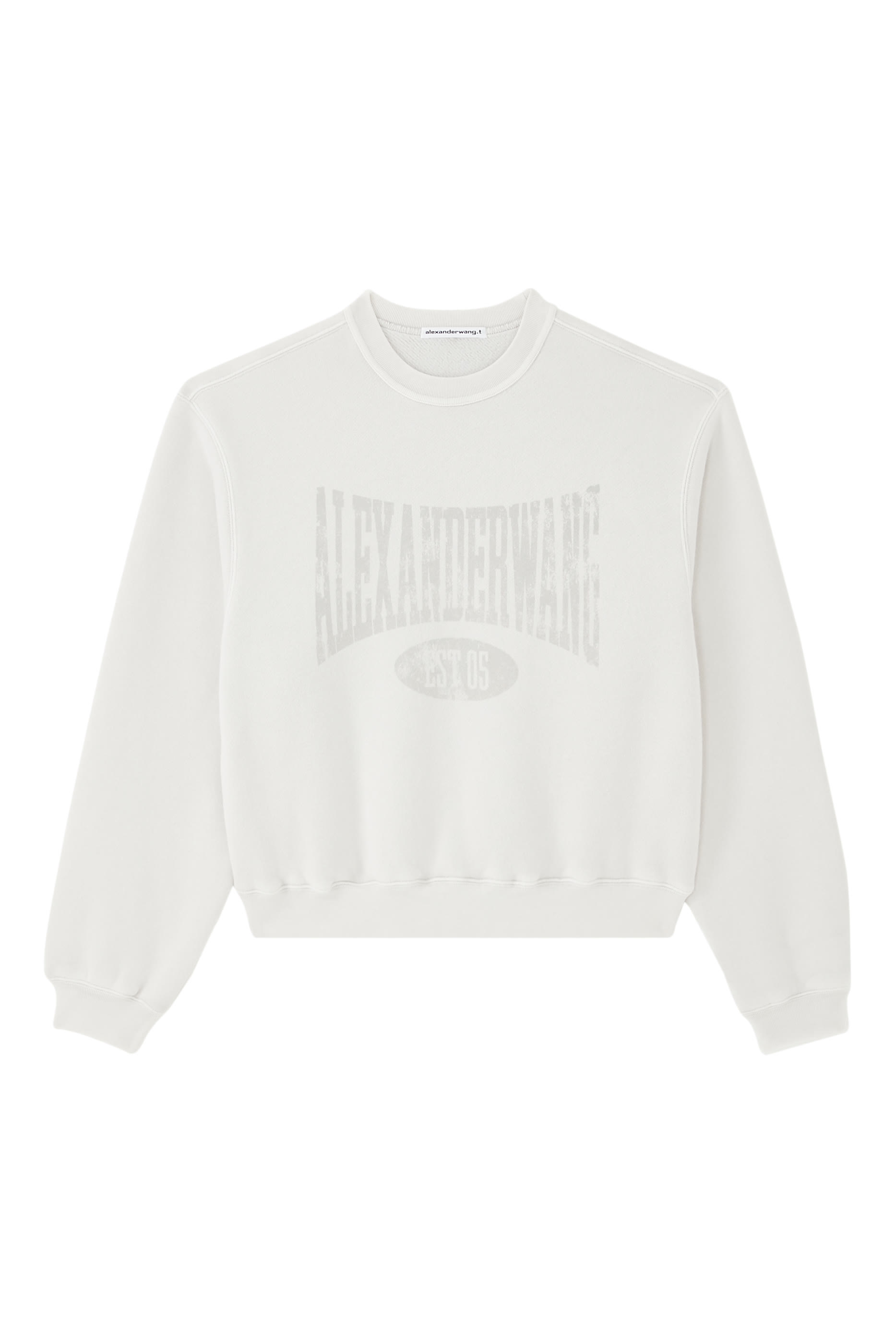 Distressed Logo Sweatshirt