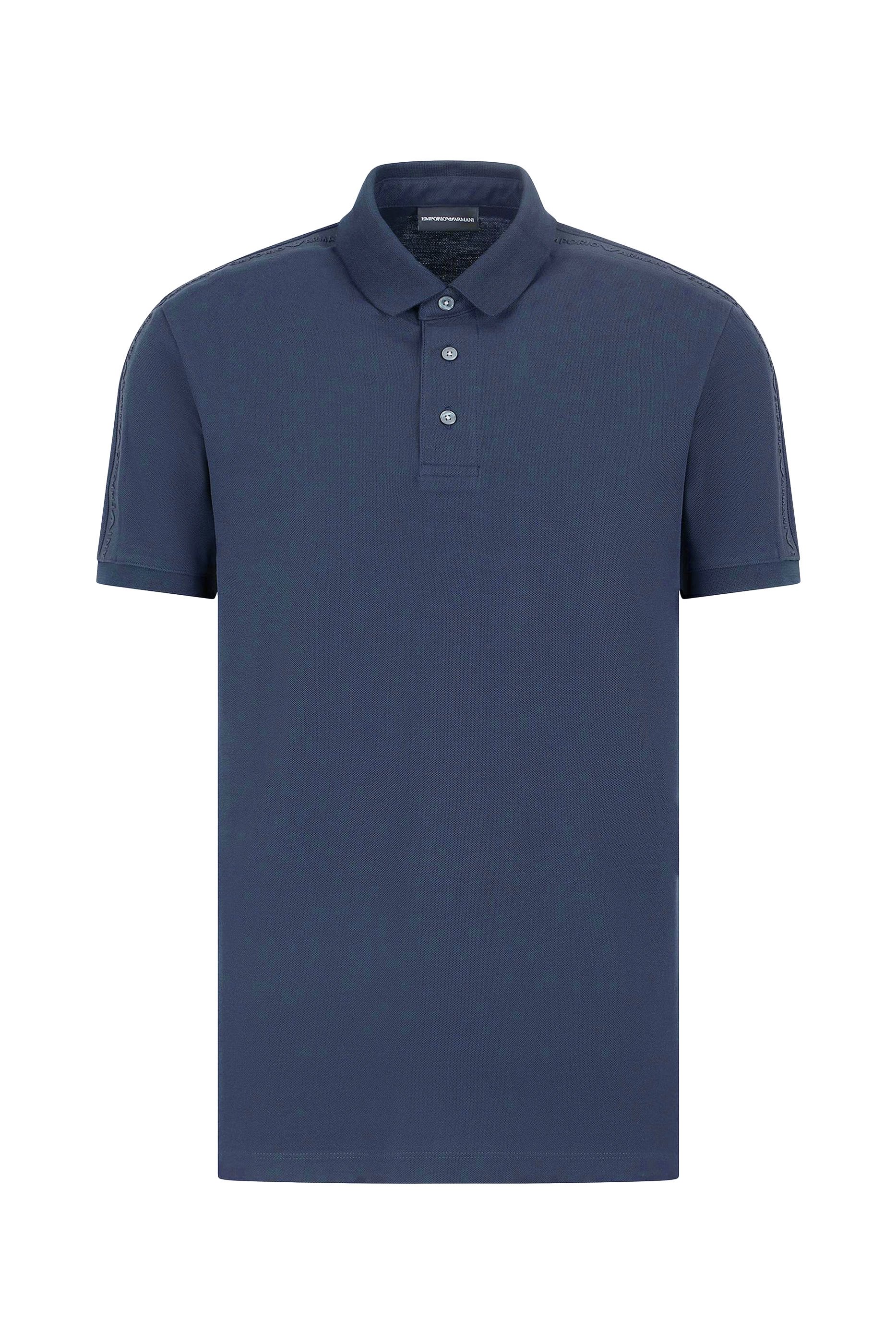 Embossed Logo Tape Polo Shirt