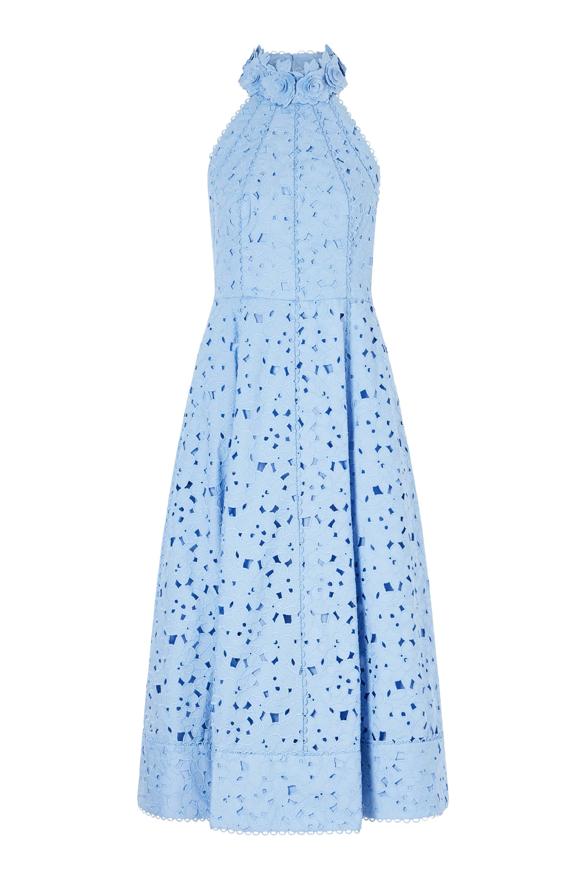 Nuvola Halter Midi Dress 