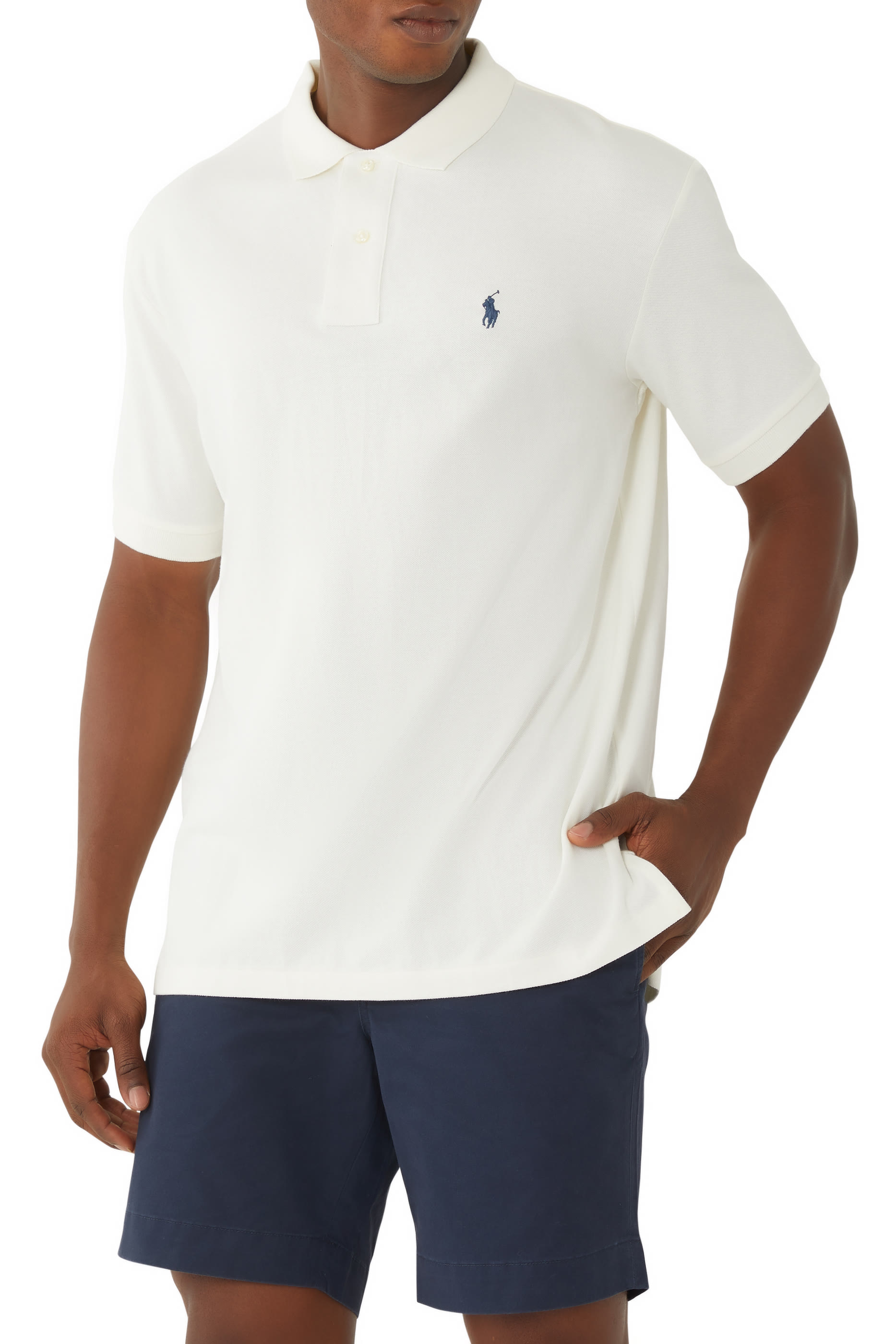 Short Sleeves Cotton Polo Shirt