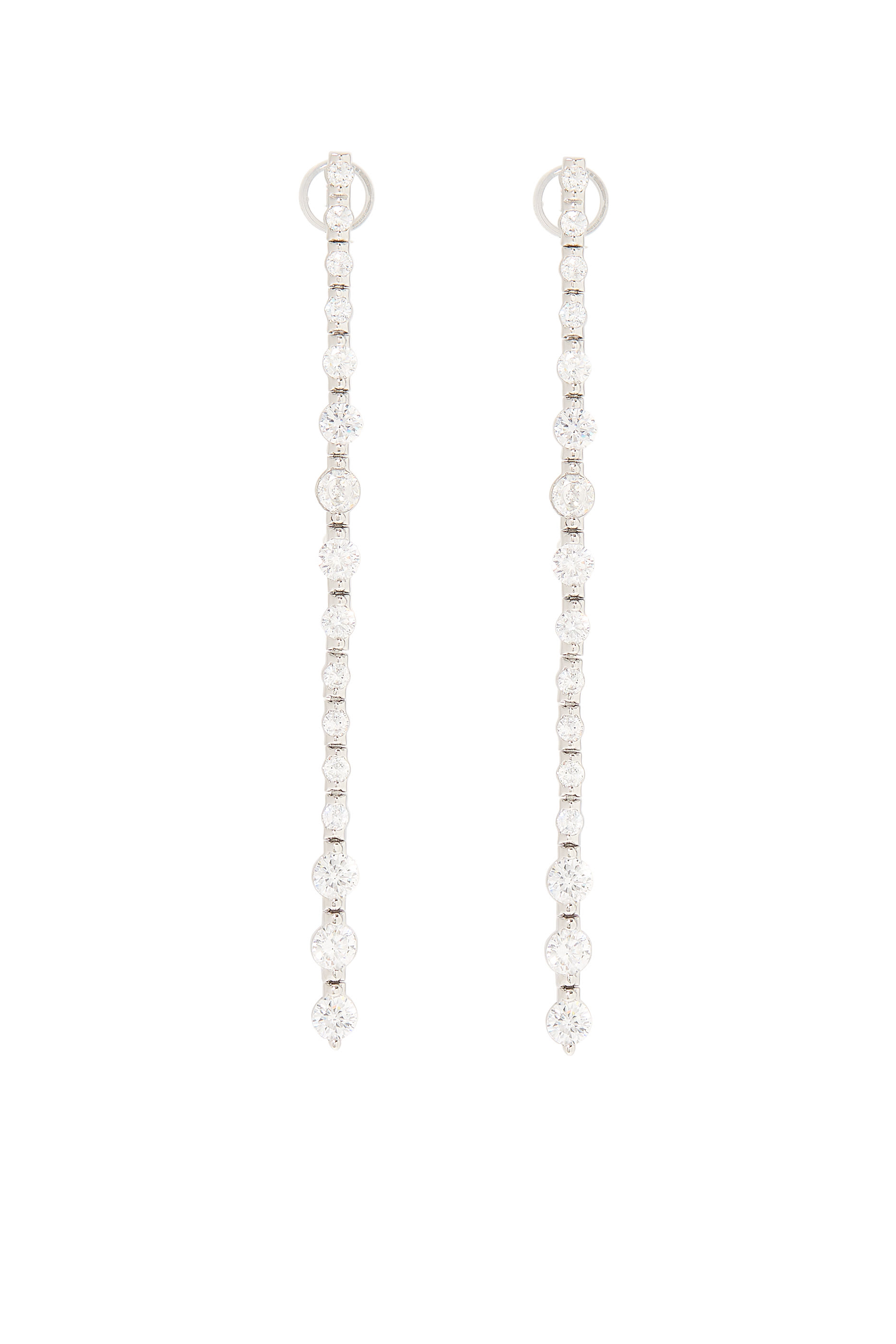 Tennis Drop Earrings