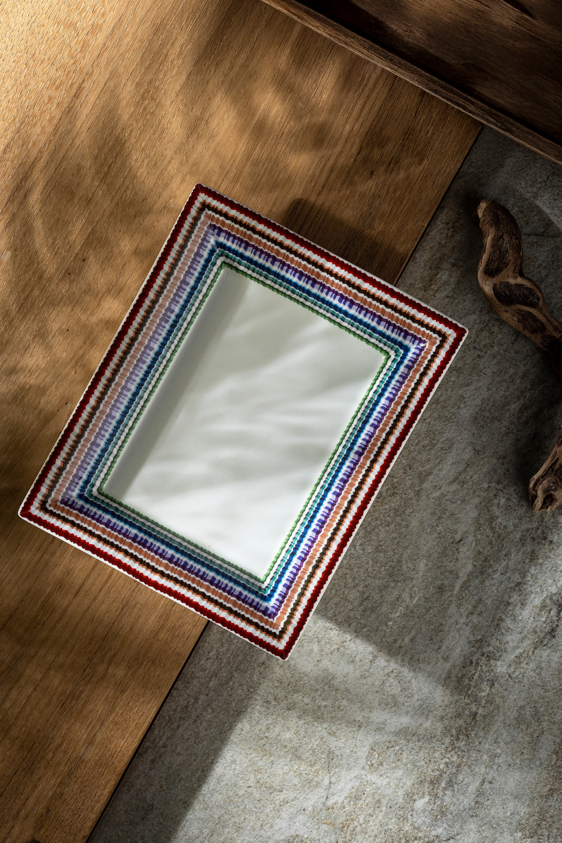 Waves Luxury Box Rectangular Tray