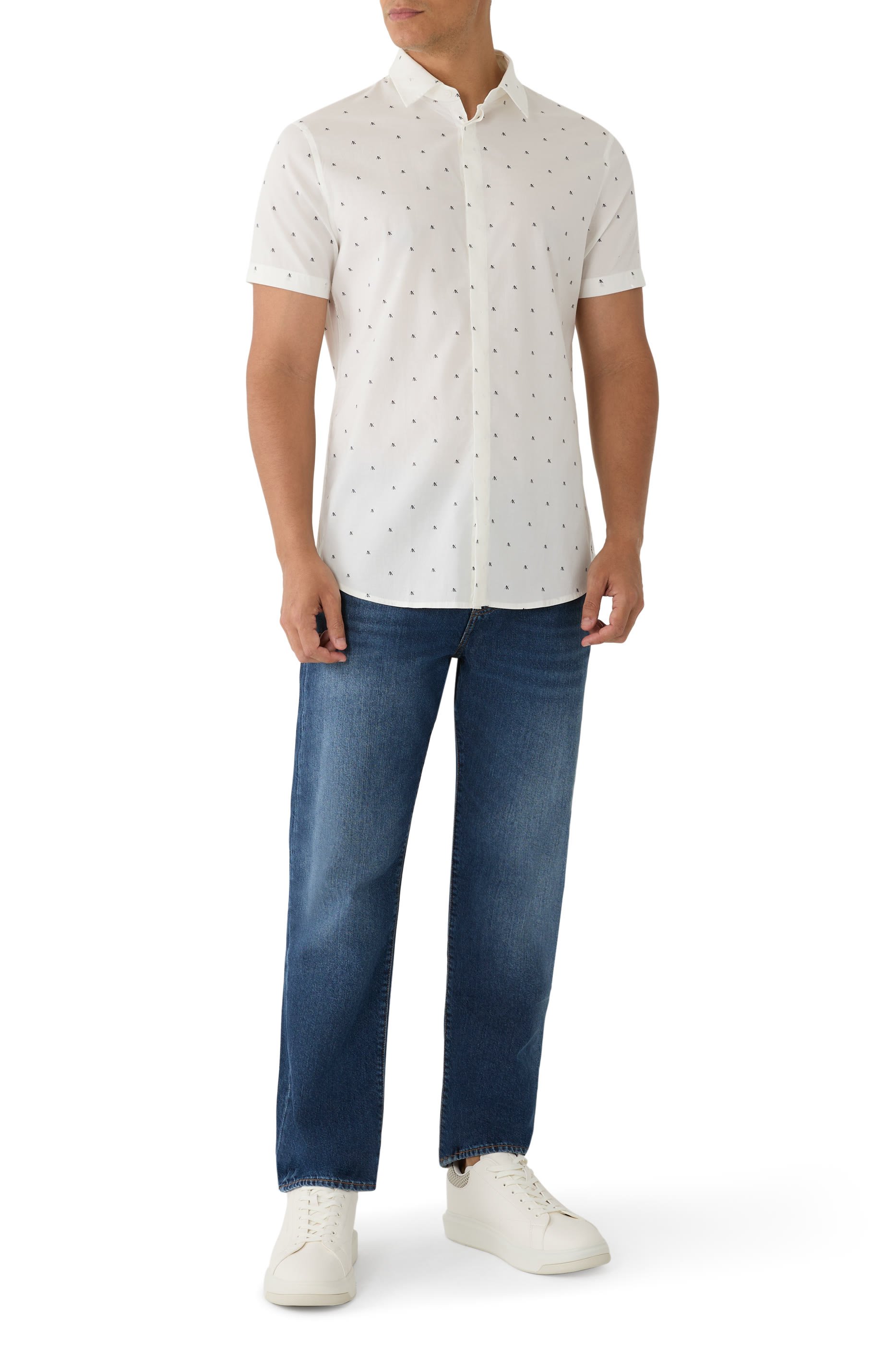 Slim Fit Short Sleeve Shirt