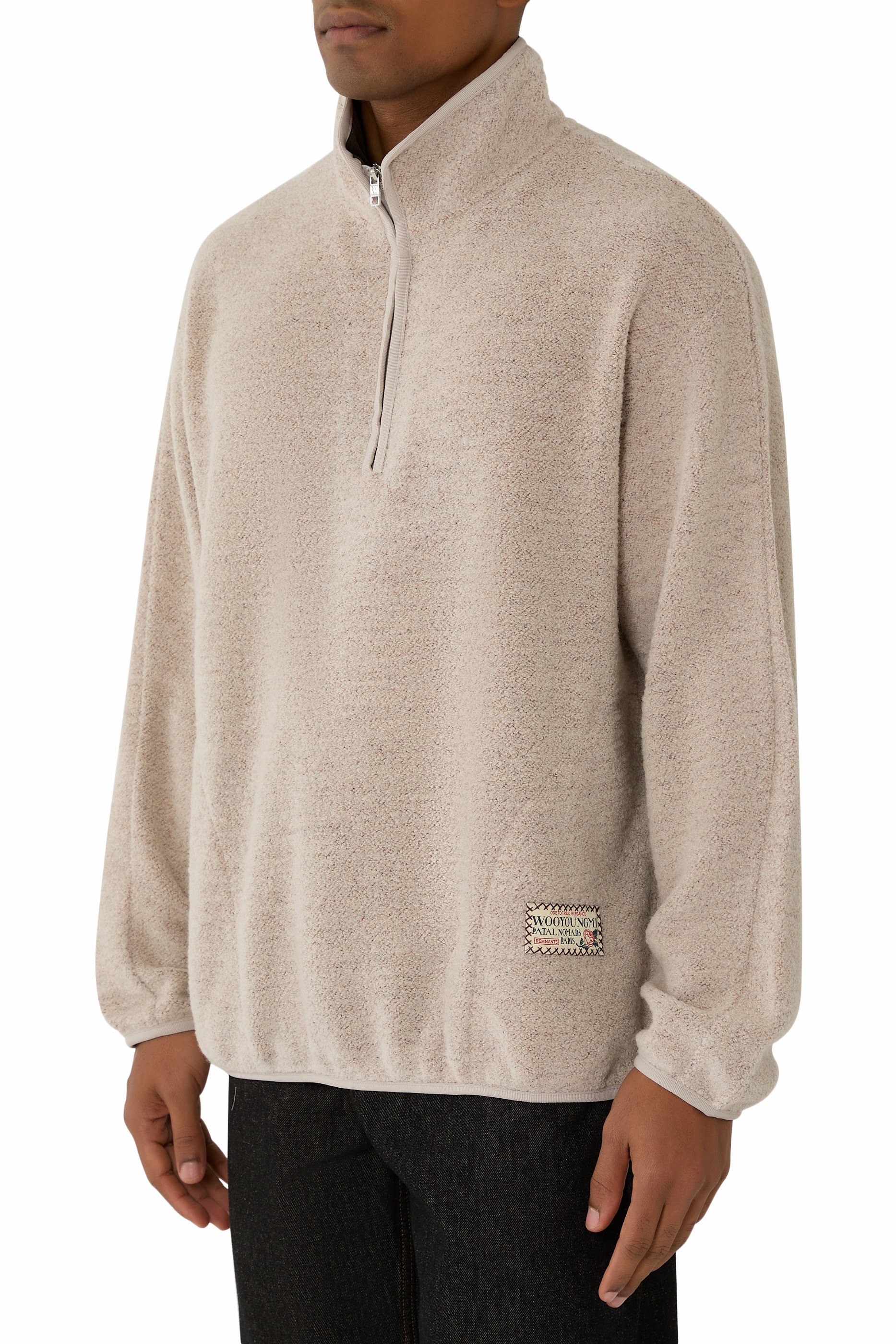 Half-Zip Fleece Sweatshirt