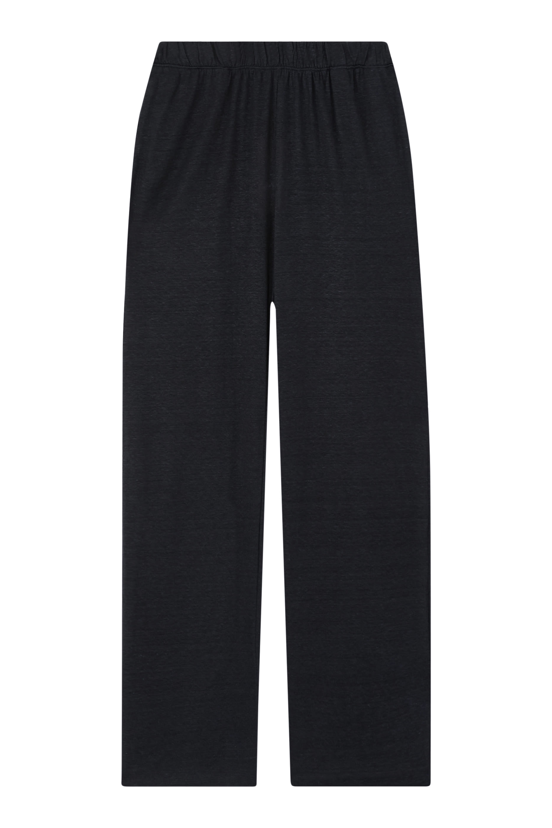 Organic Linen Knit High-Waisted Pants