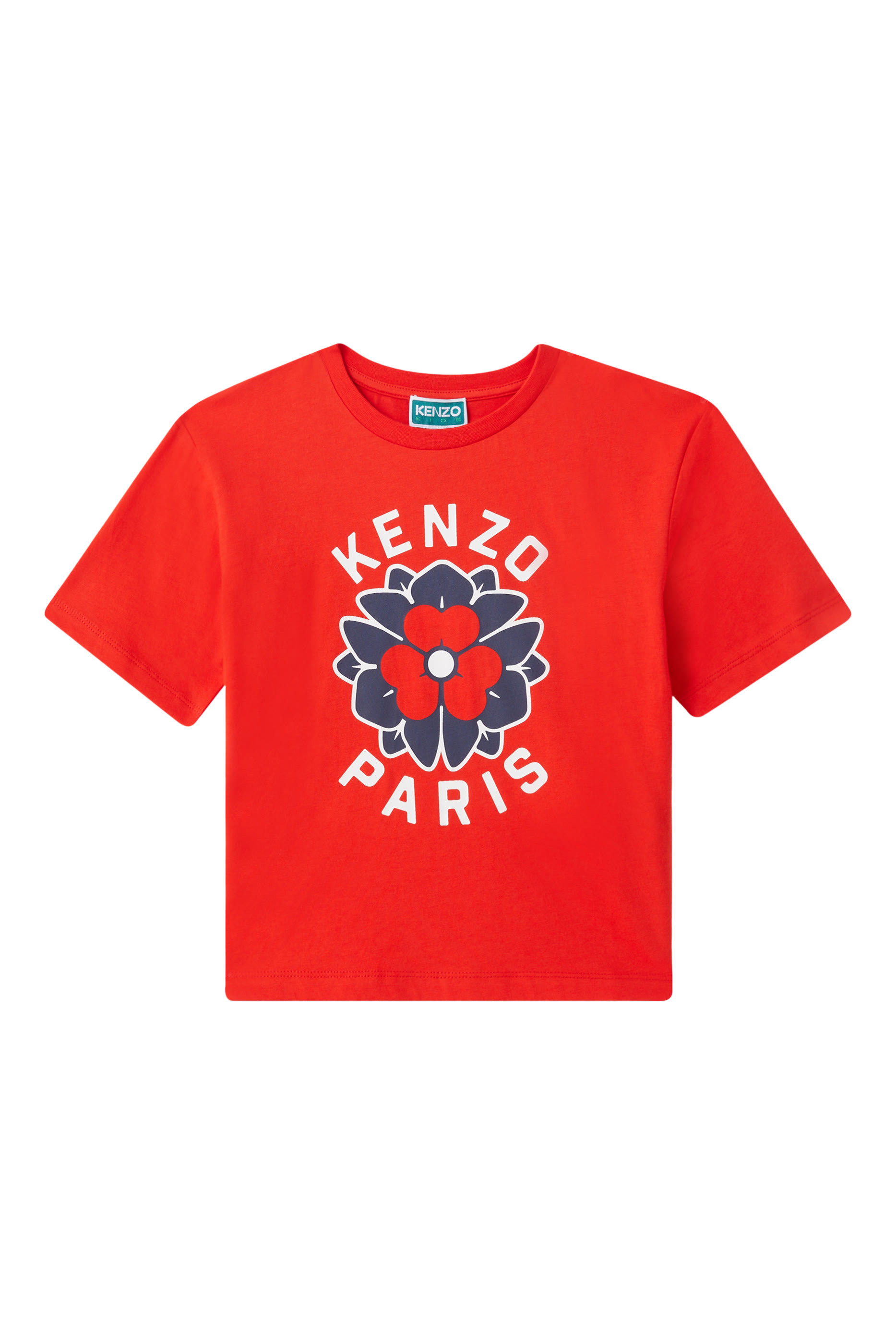 Kids Logo Cotton T-Shirt