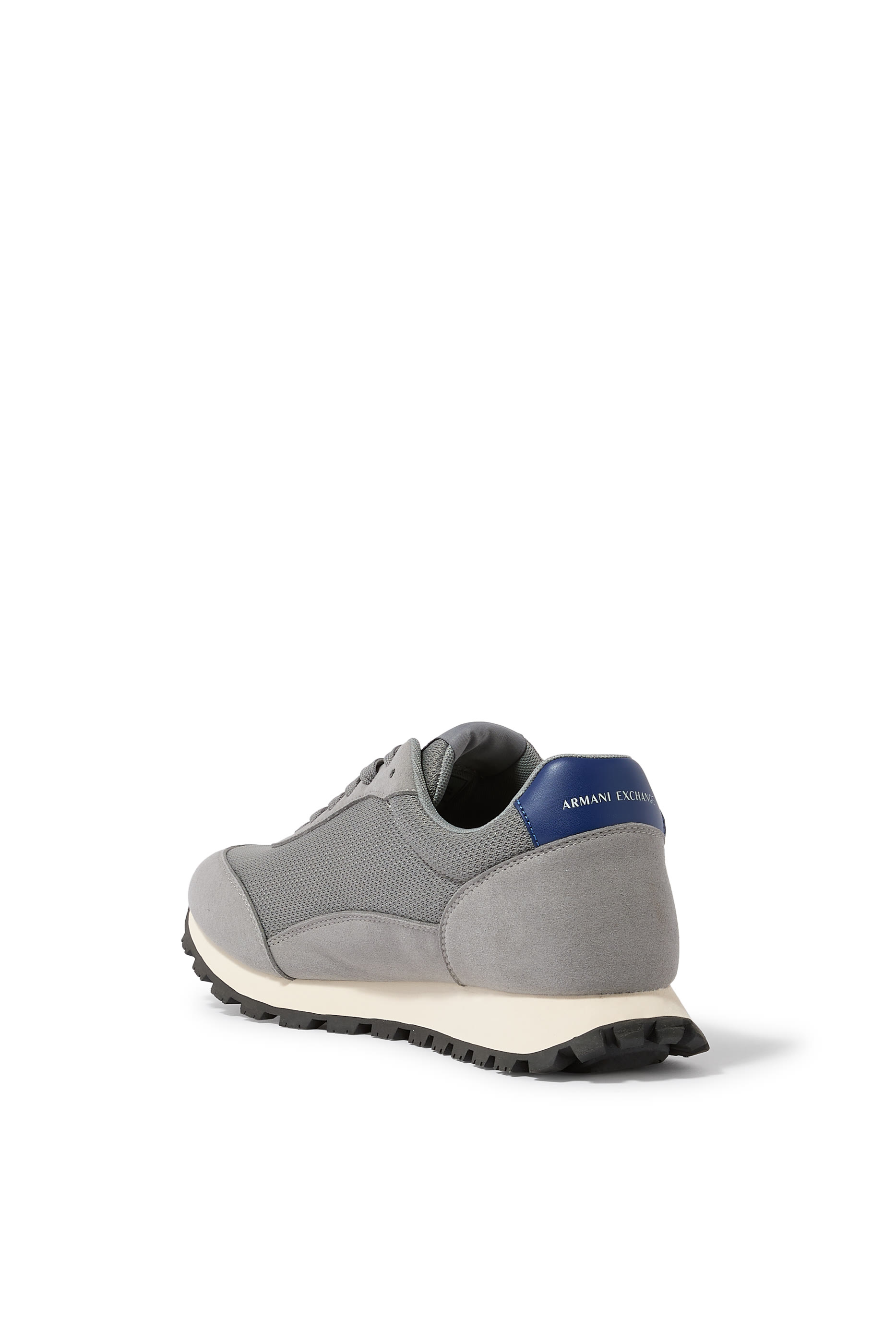 Drop Side AX Logo Low-Top Sneakers