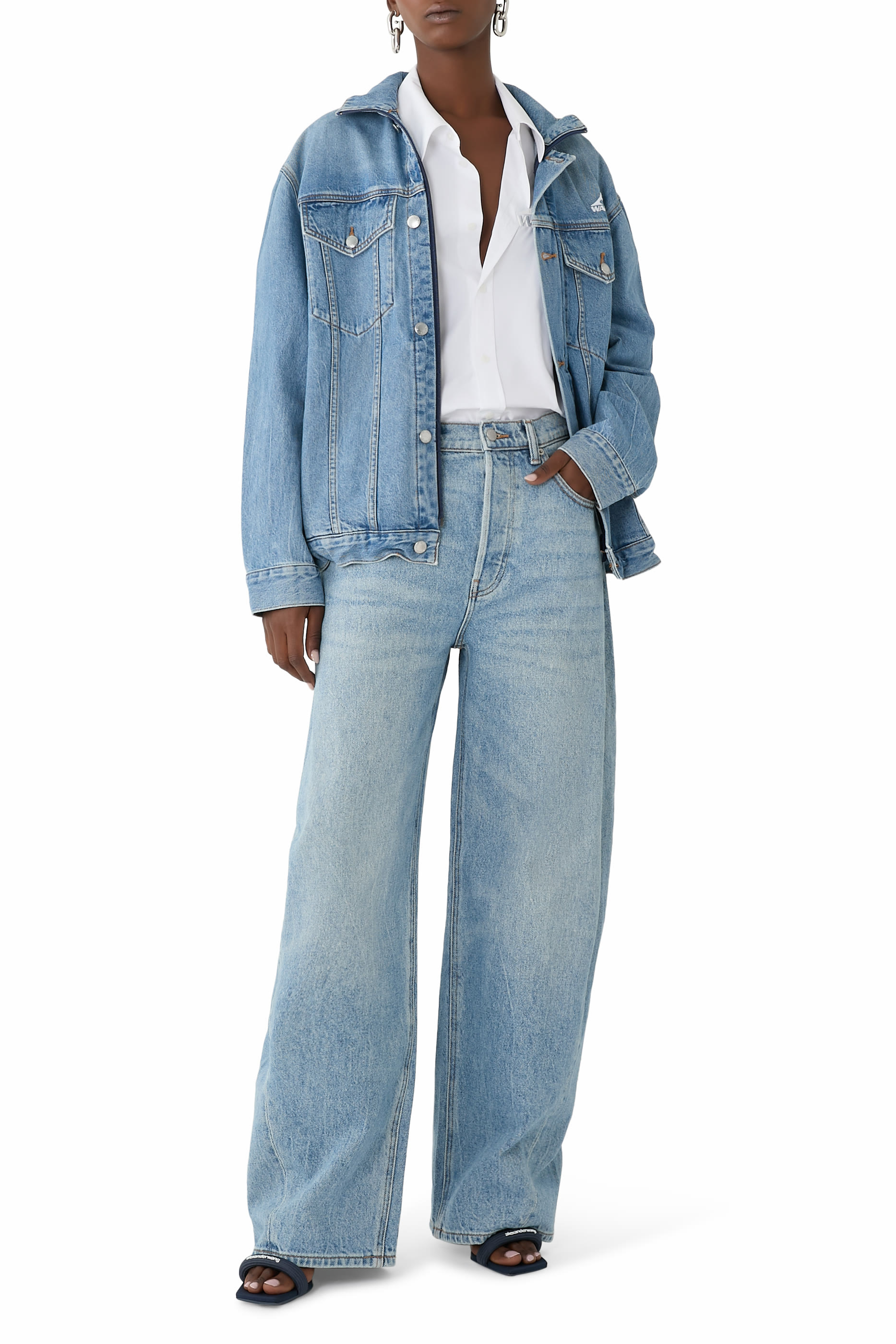 Regen Denim Track Jacket