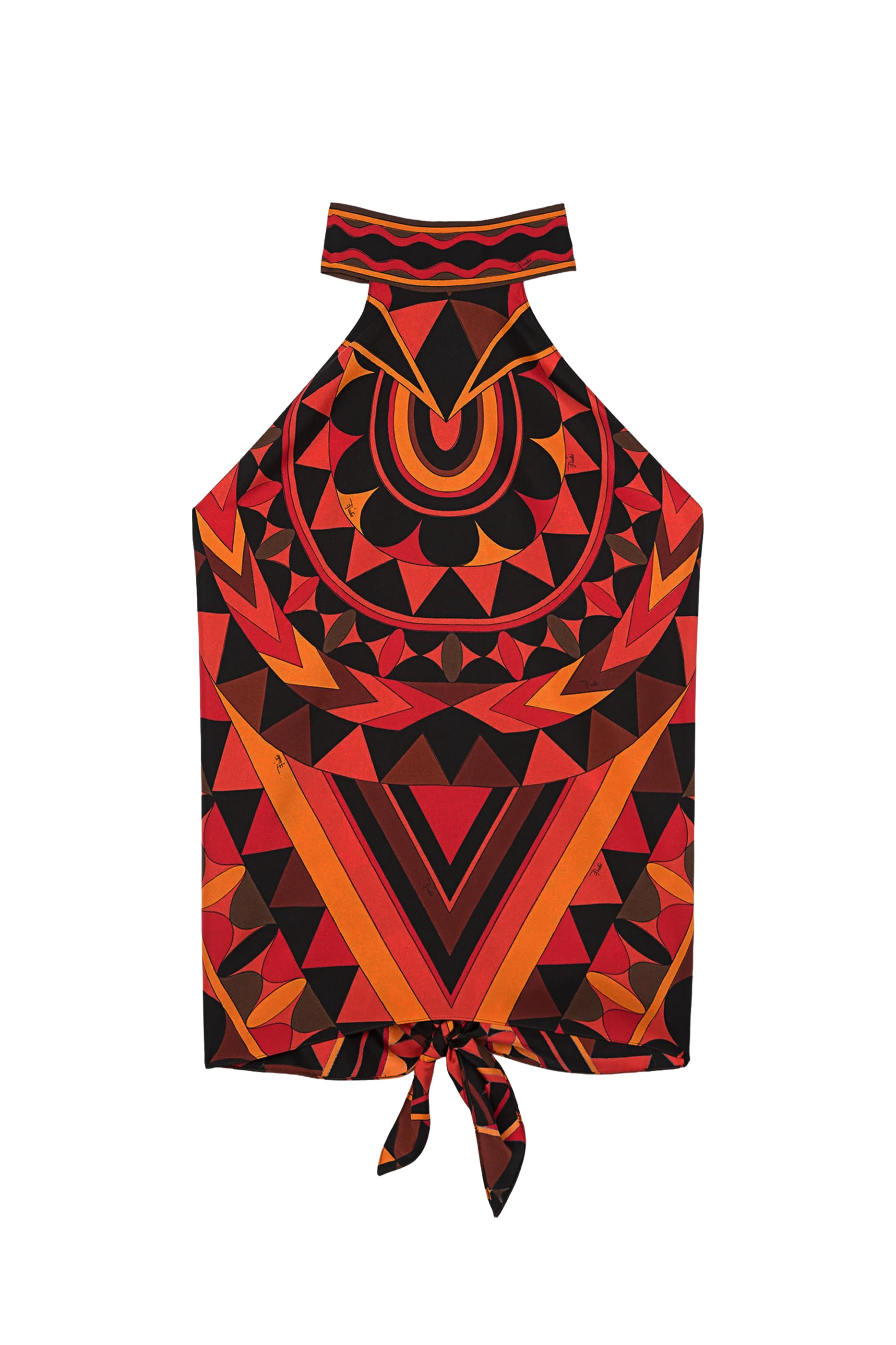 Manuba Print Silk Top 