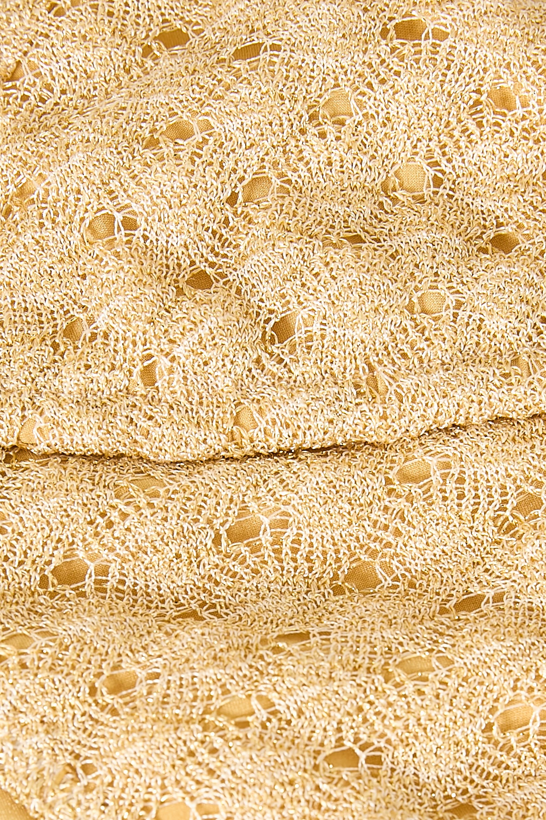 Raschel Workmanship Triangle Bikini Set