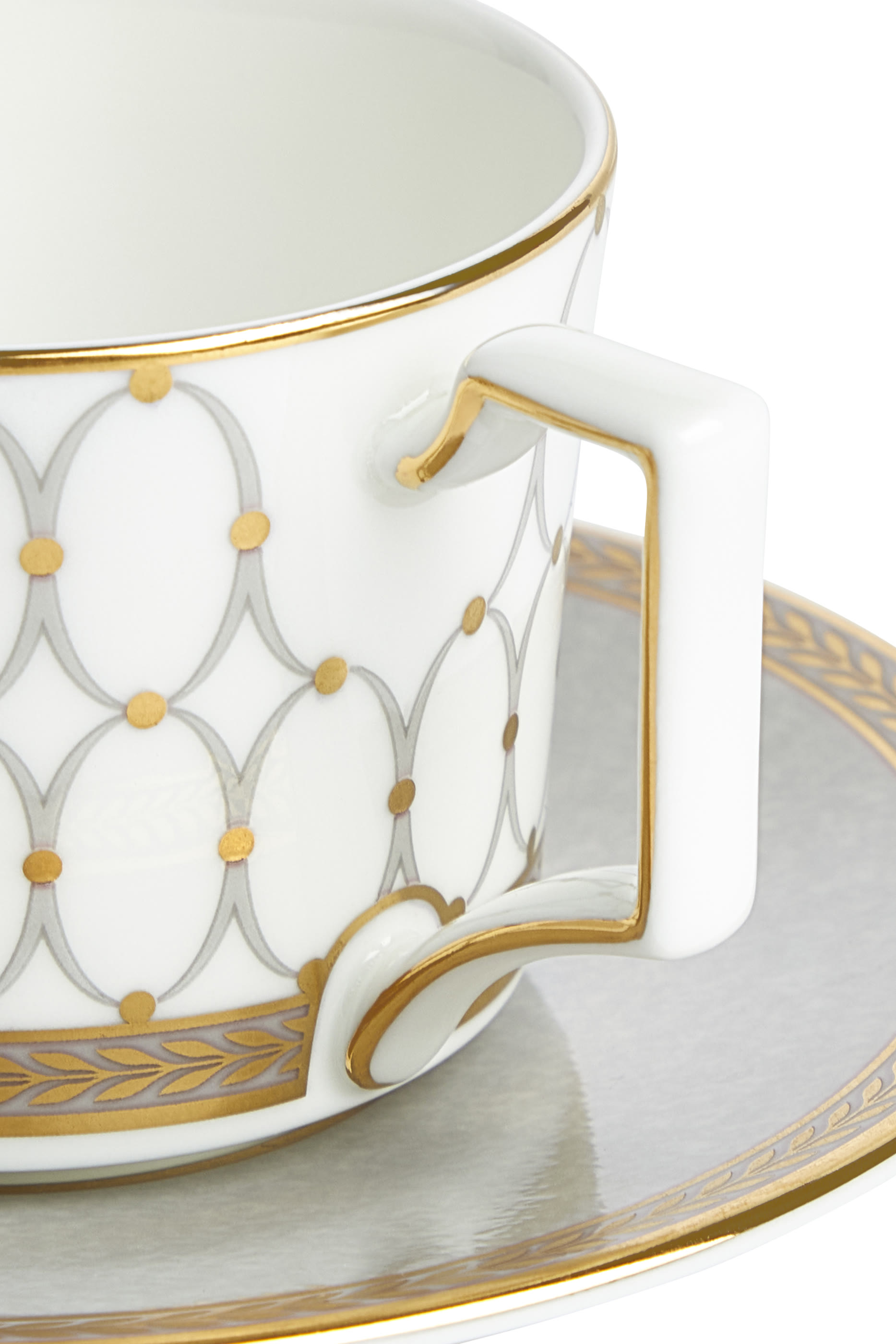 Renaissance Grey Cup & Saucer