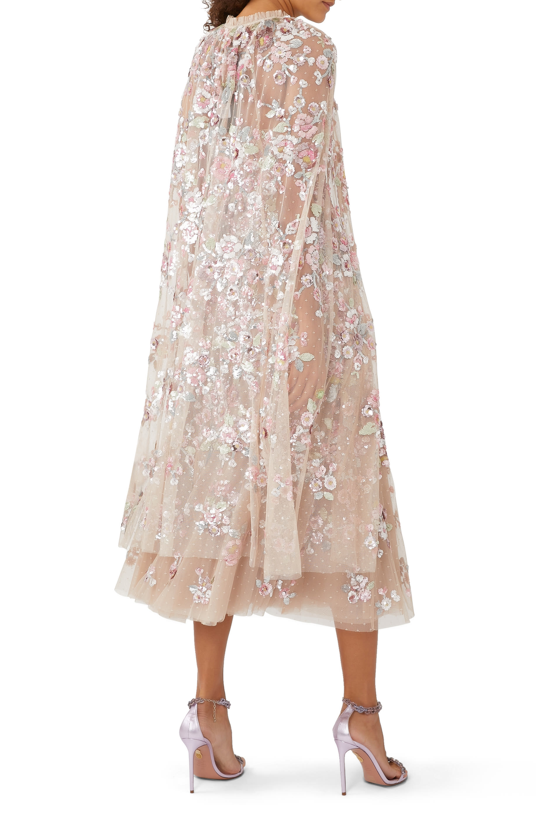 Sequin Paradise Midaxi Open Cape