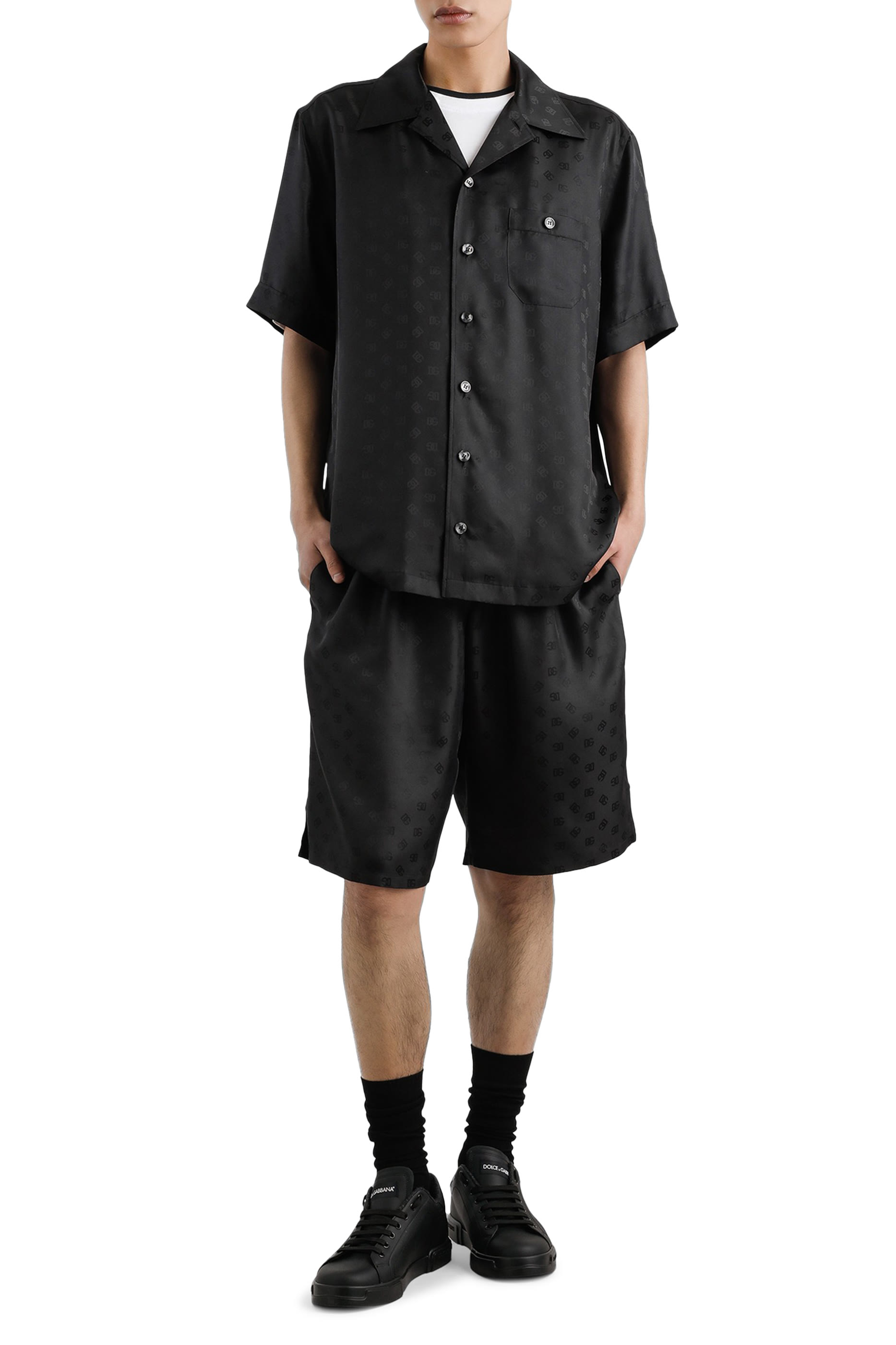 DG Logo Jacquard Shorts