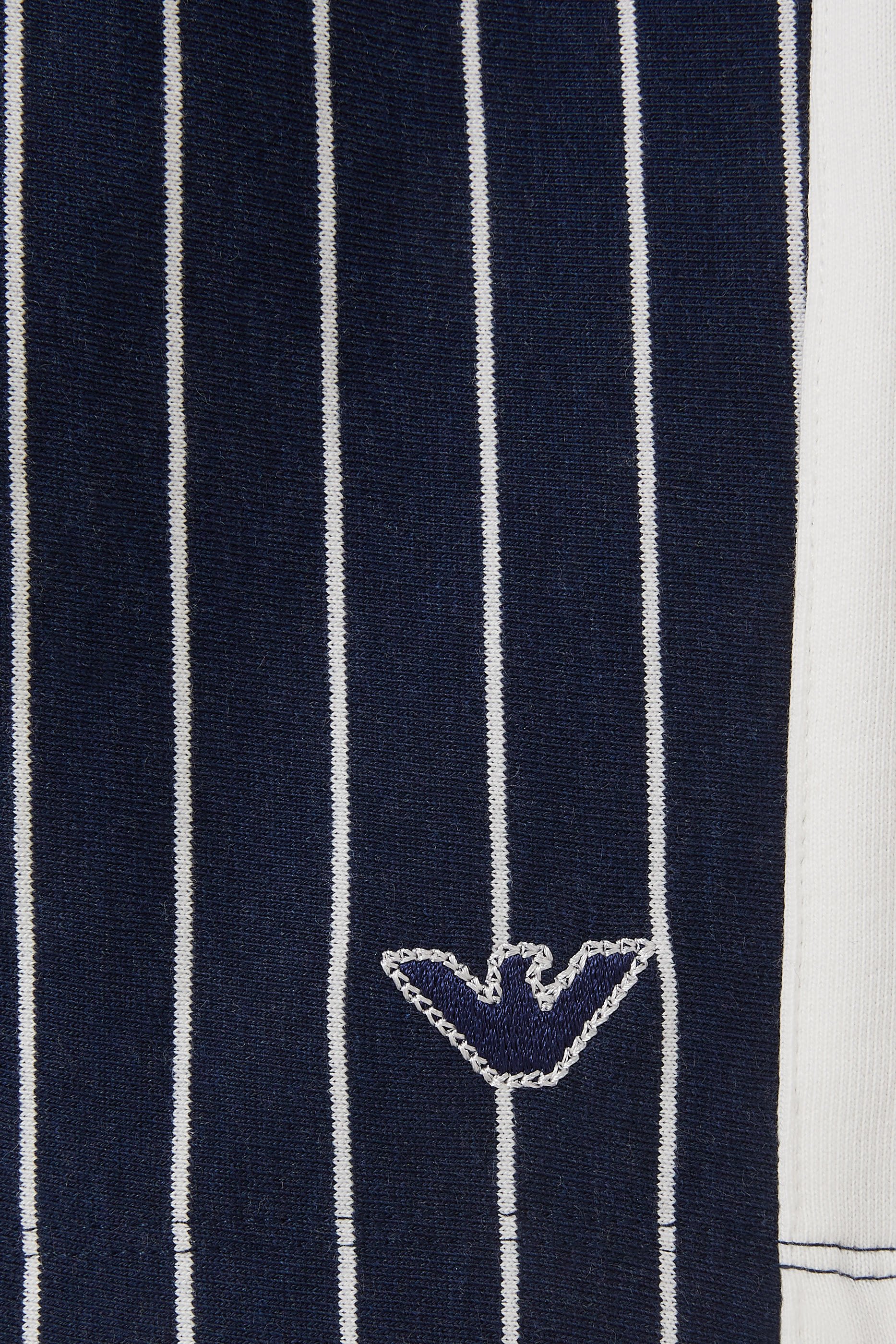 Kids Logo Striped Shorts