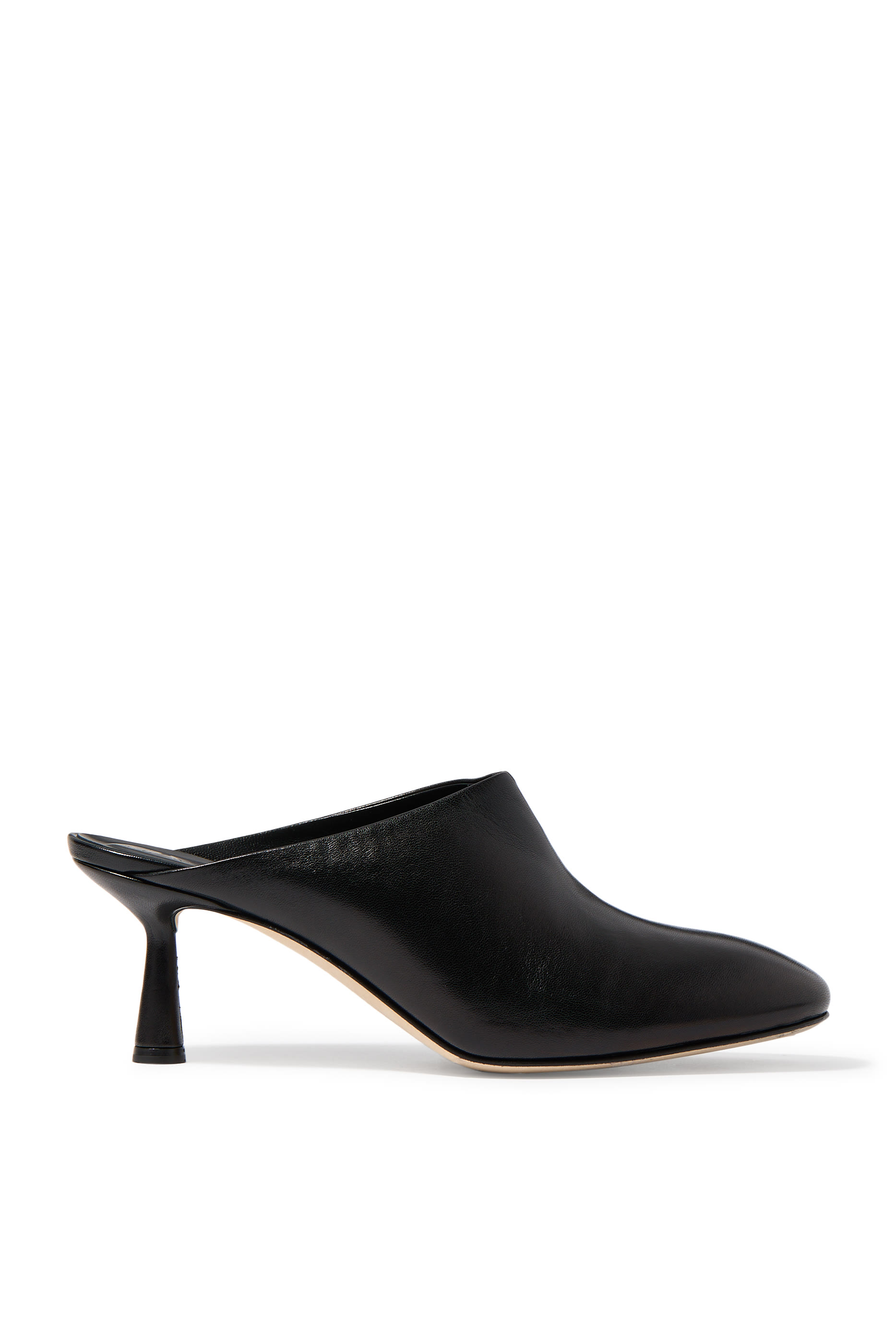 Mila 65 Leather Mules