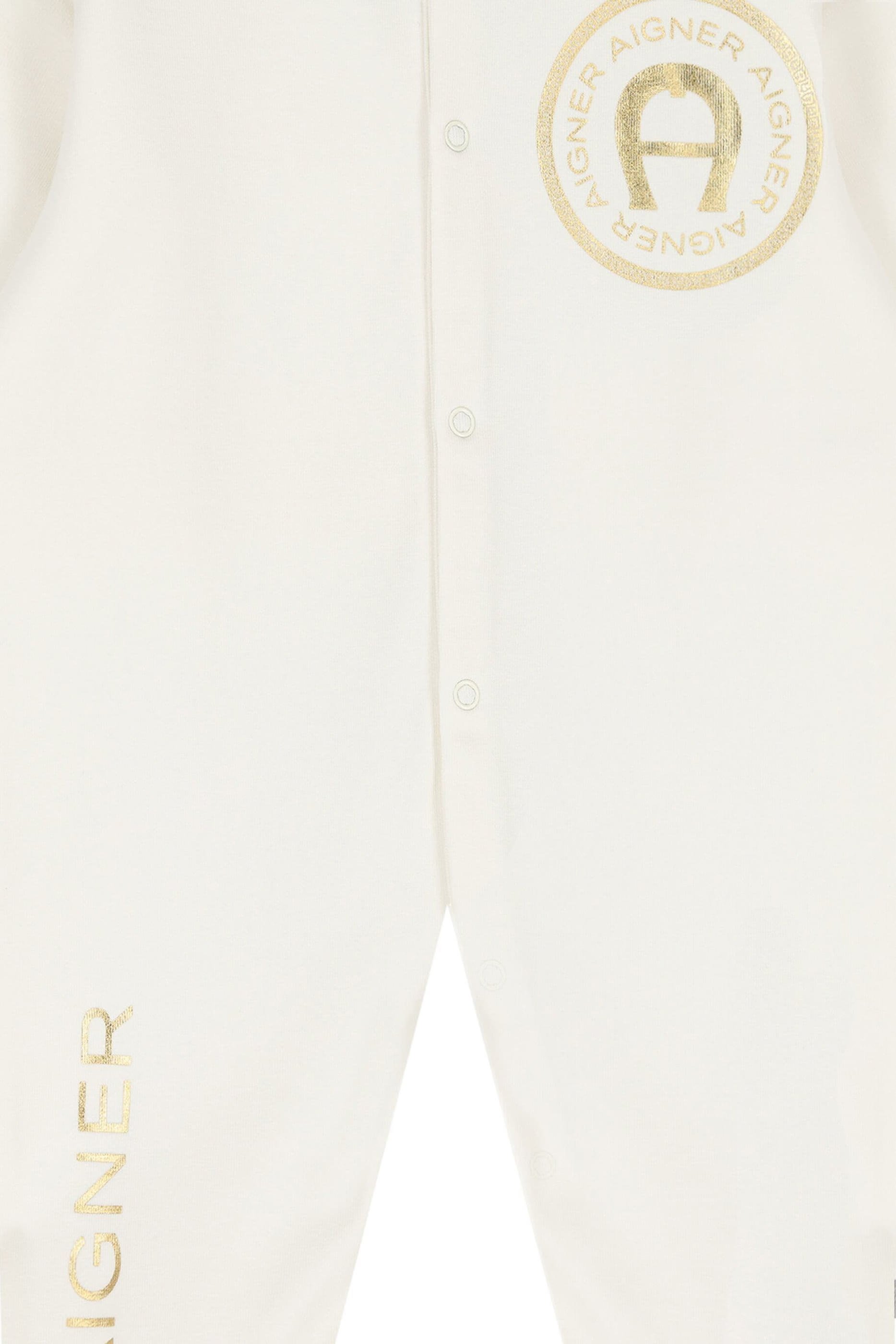 Baby Logo-Print Romper