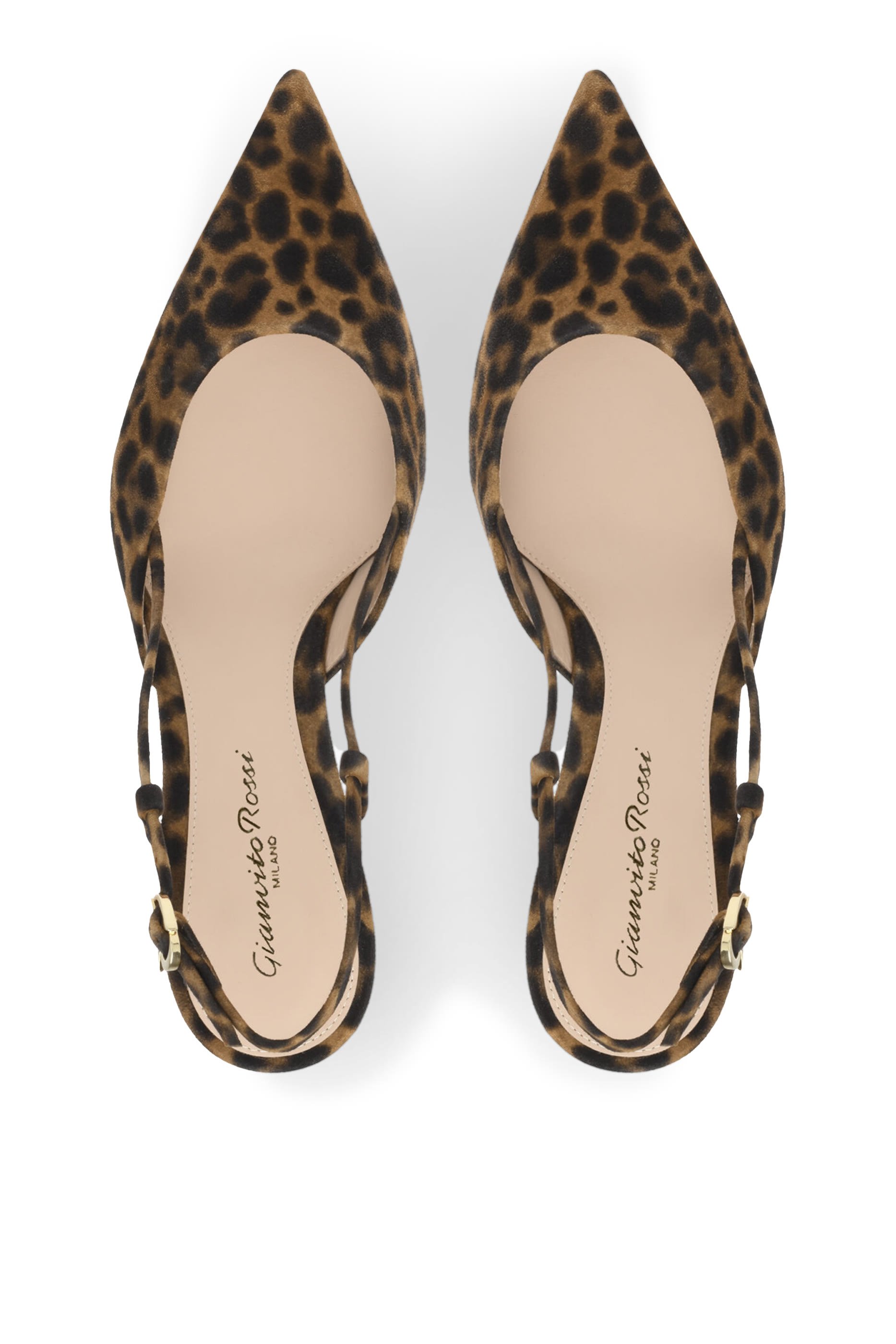 Ascent Leopard Print 55 Slingback Pumps