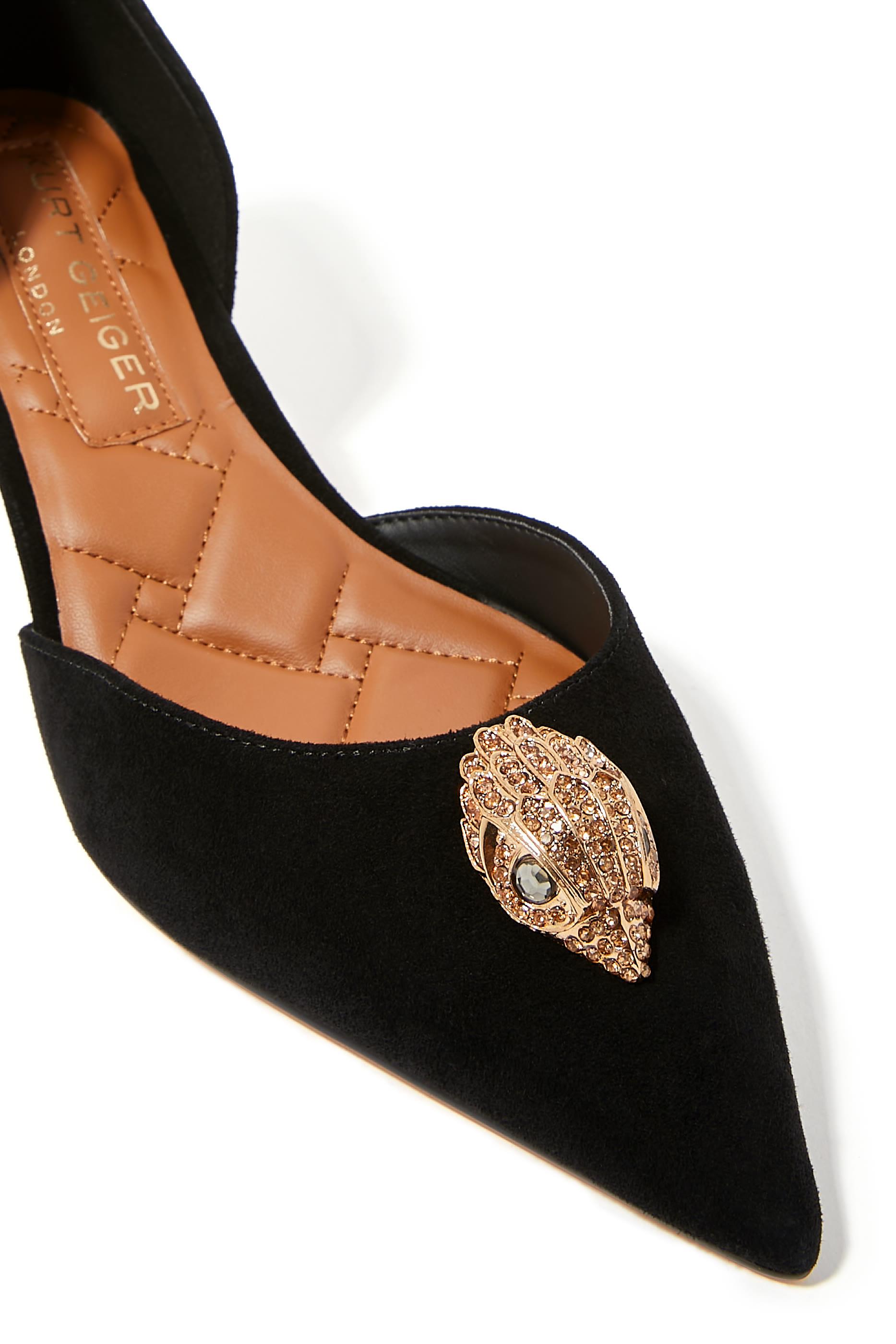Belgravia Kitten Dorsay Sandals