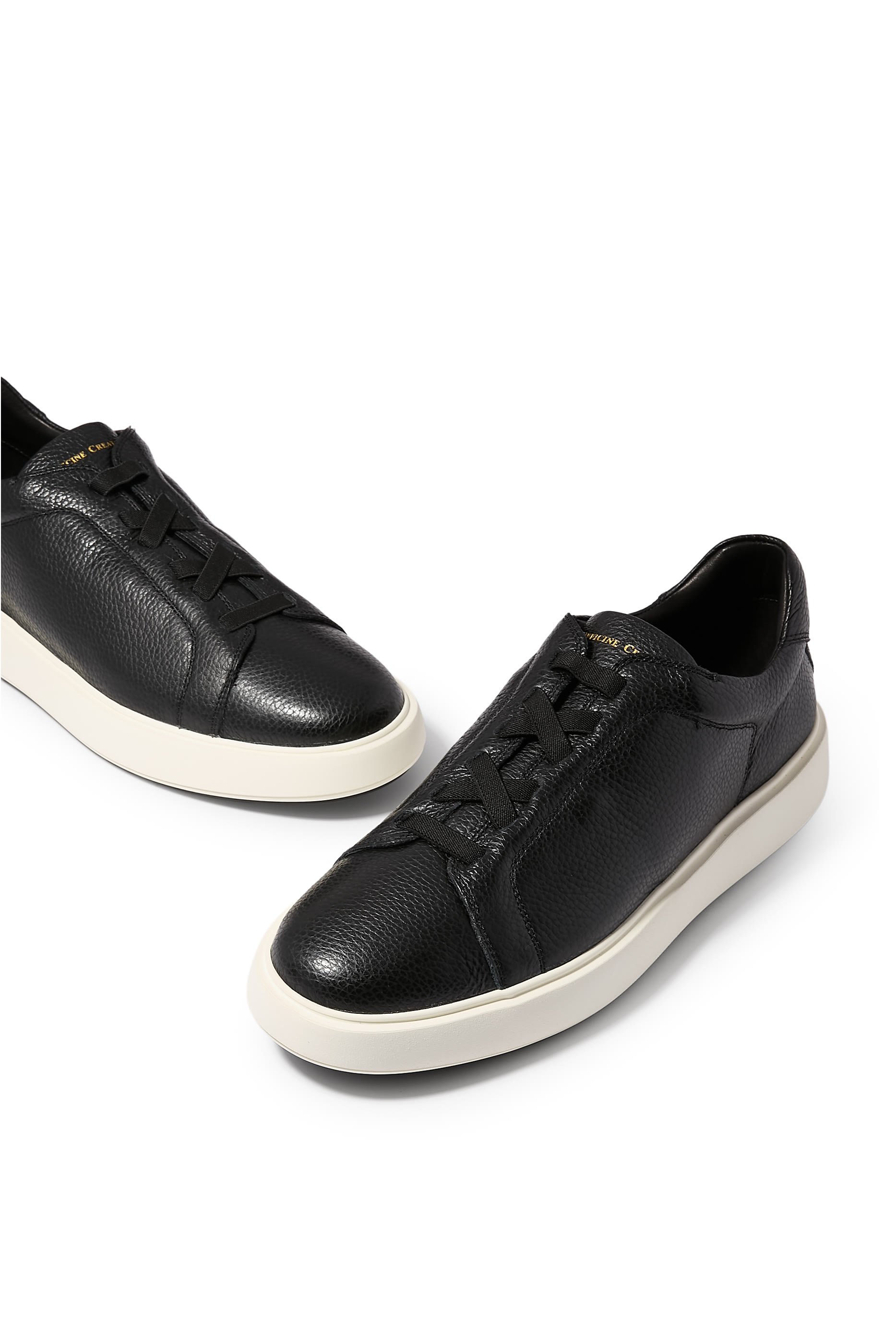  SLOUCH 001 Leather Low Top Sneakers 