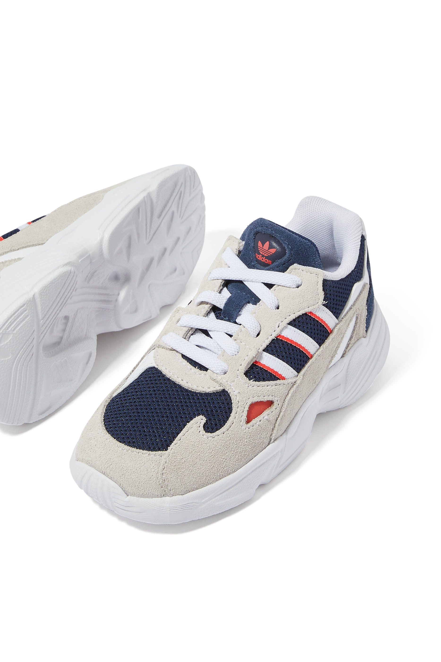 Kids Falcon Elastic Lace Sneakers