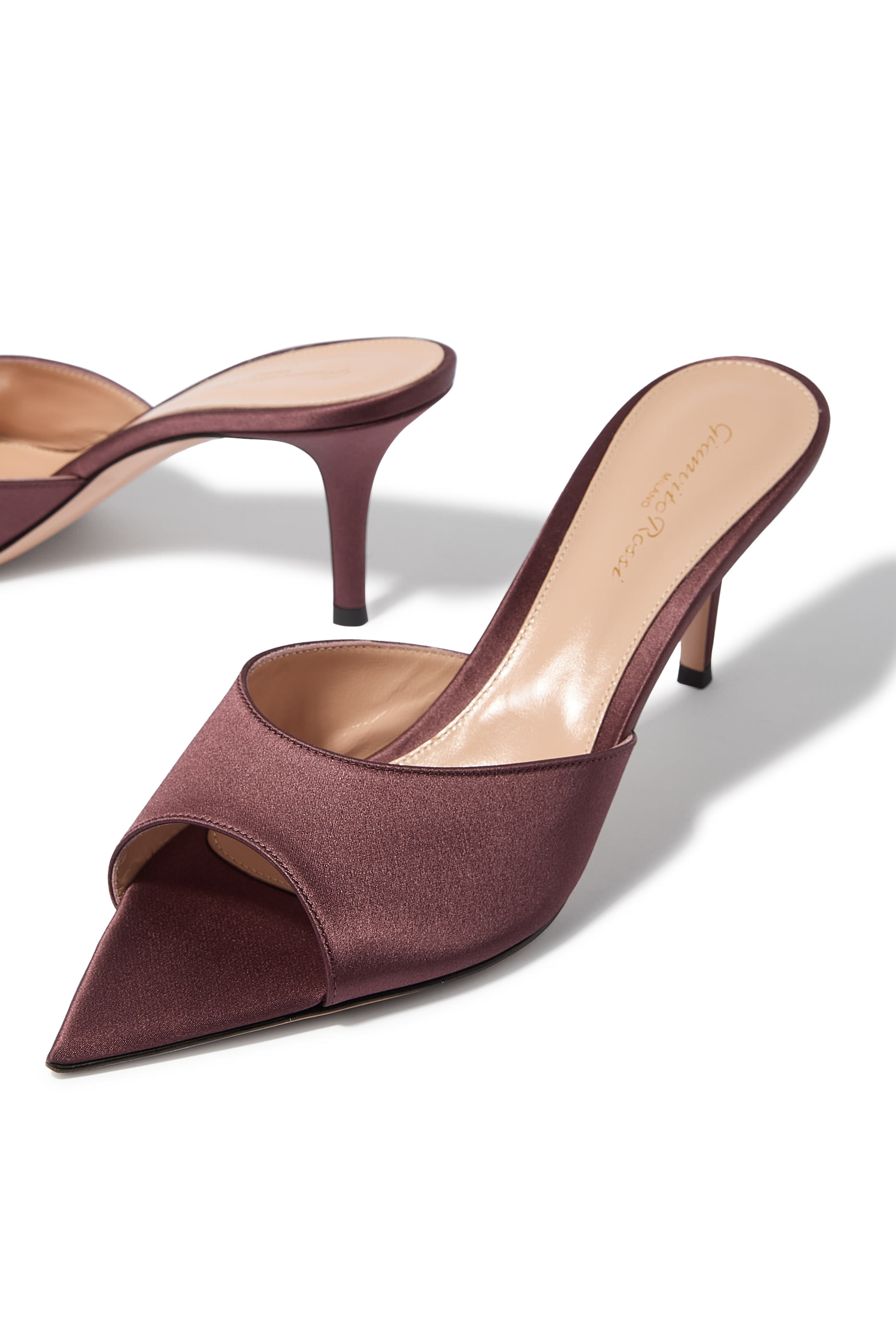 Elle 70 Satin Mules