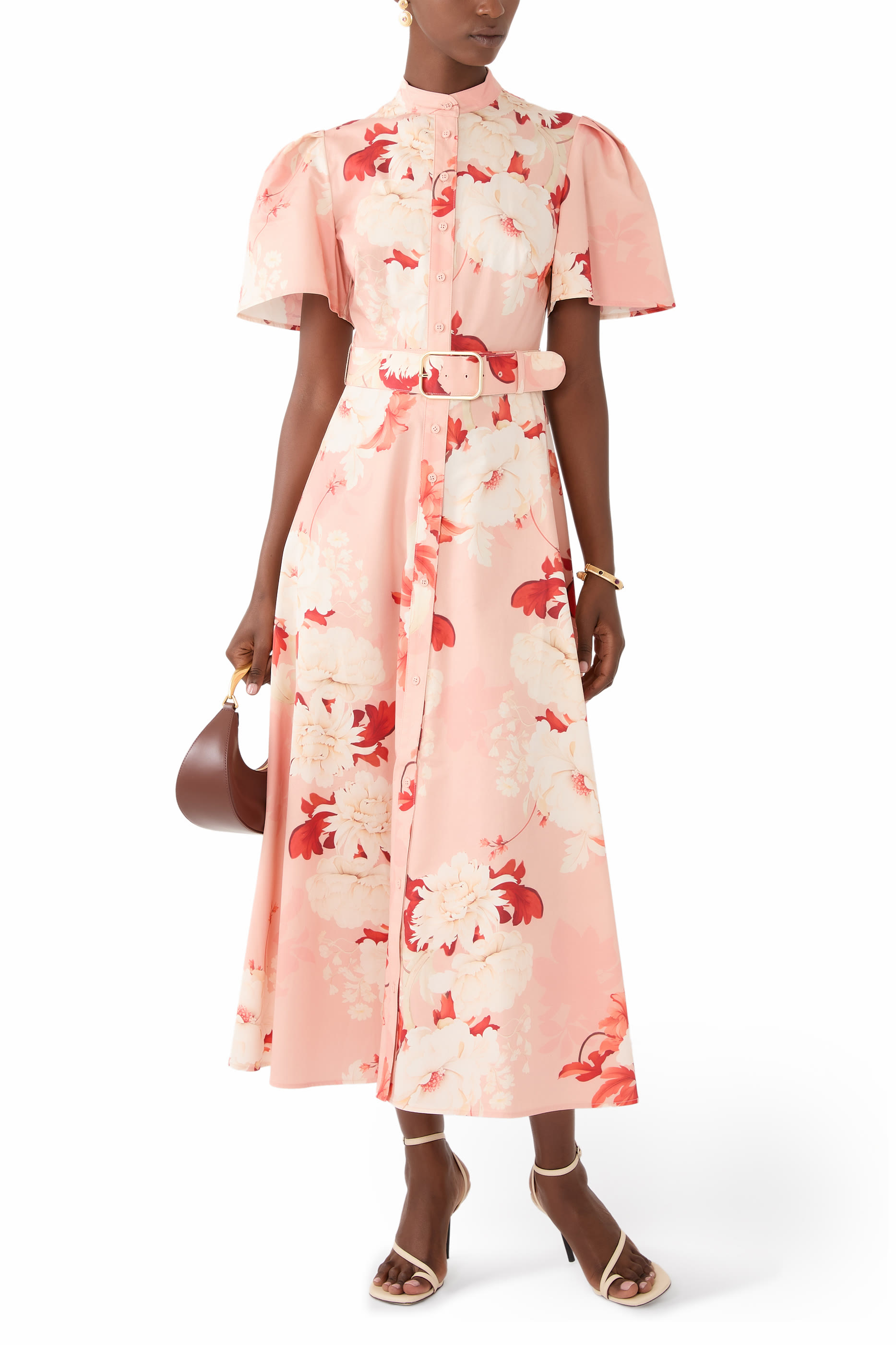 Bianca Short Sleeve Midi Dress