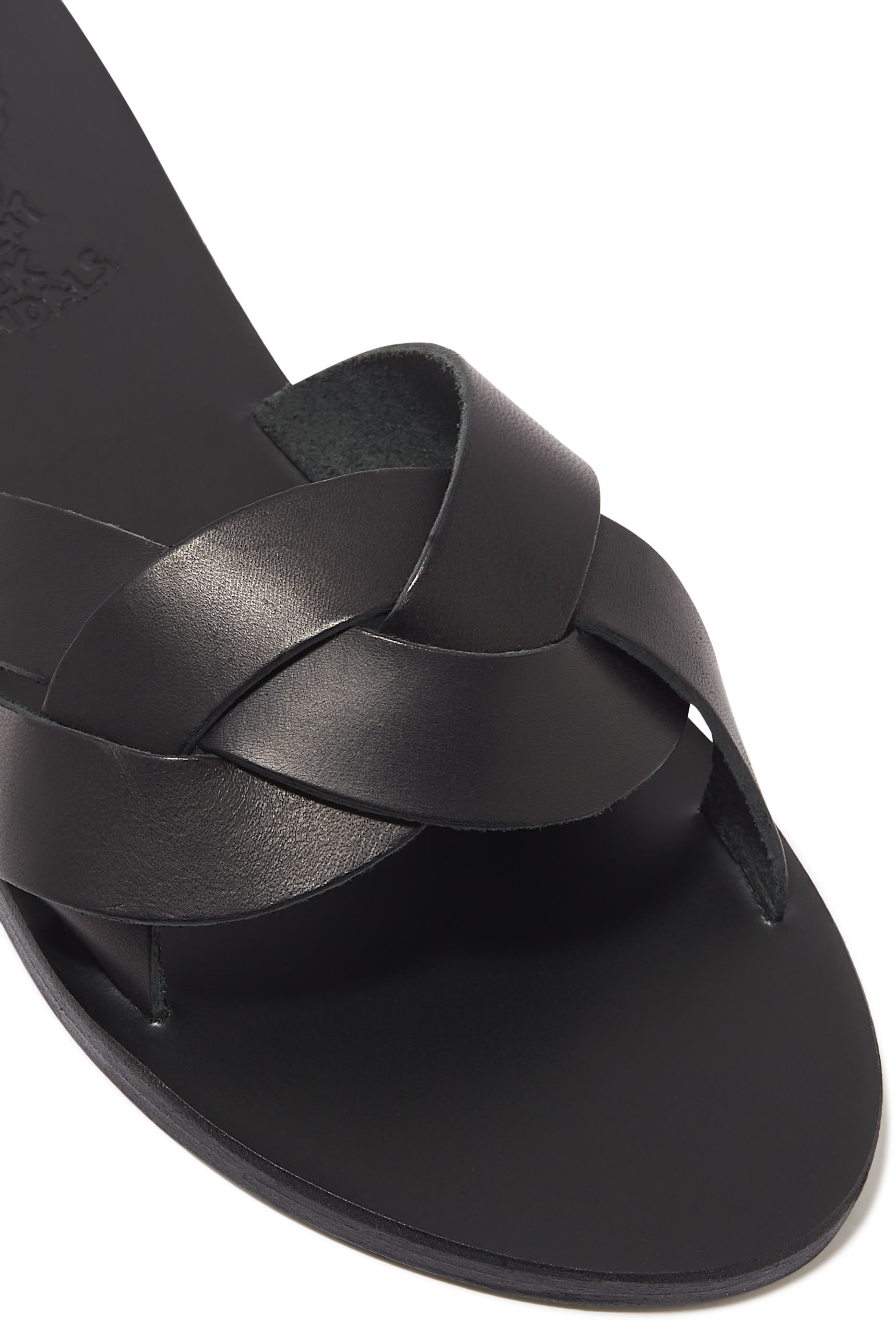 Arachne Leather Slides