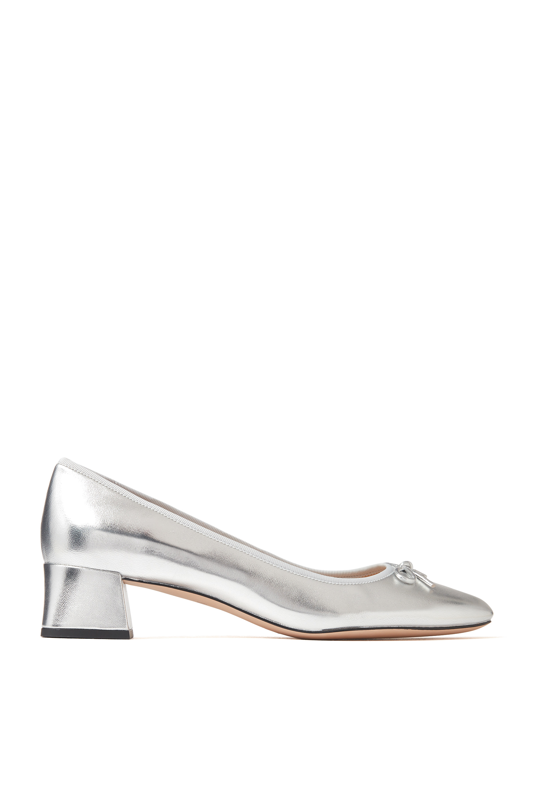 Ava 40 Metallic Ballet Pumps