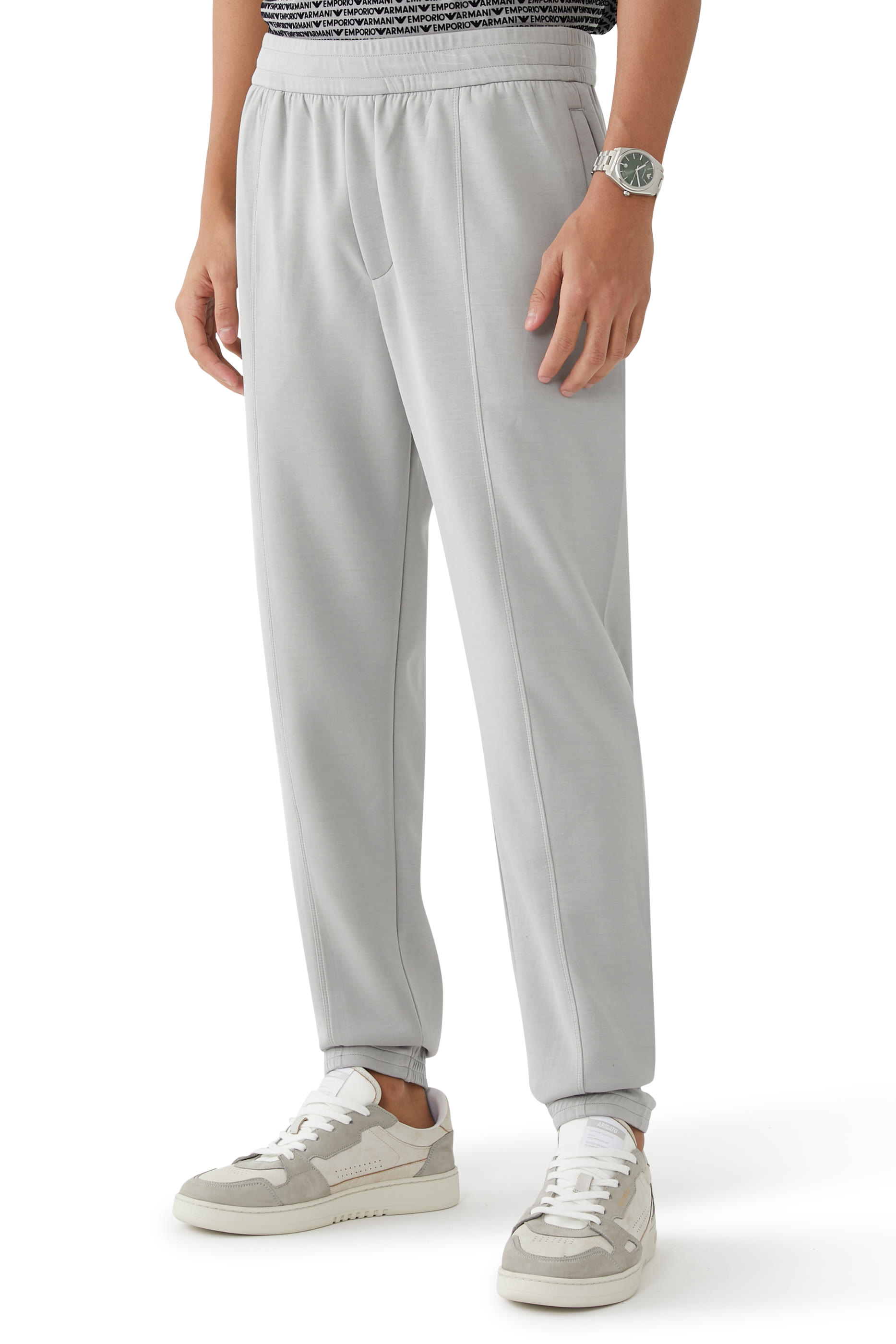 Travel Essentials Double-Jersey Joggers