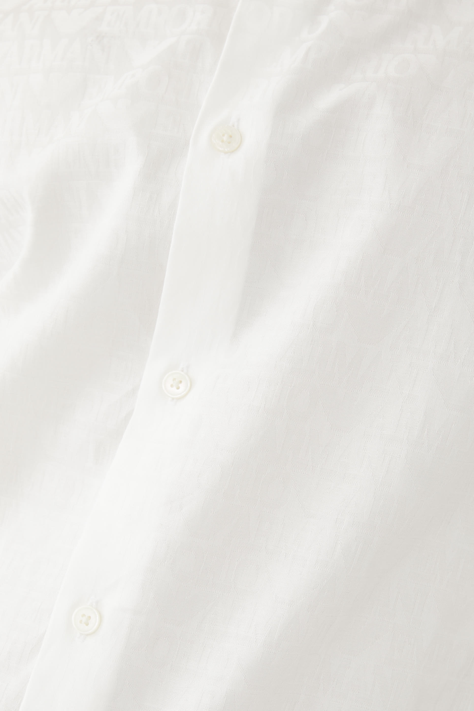 All-over Jacquard Logo Shirt