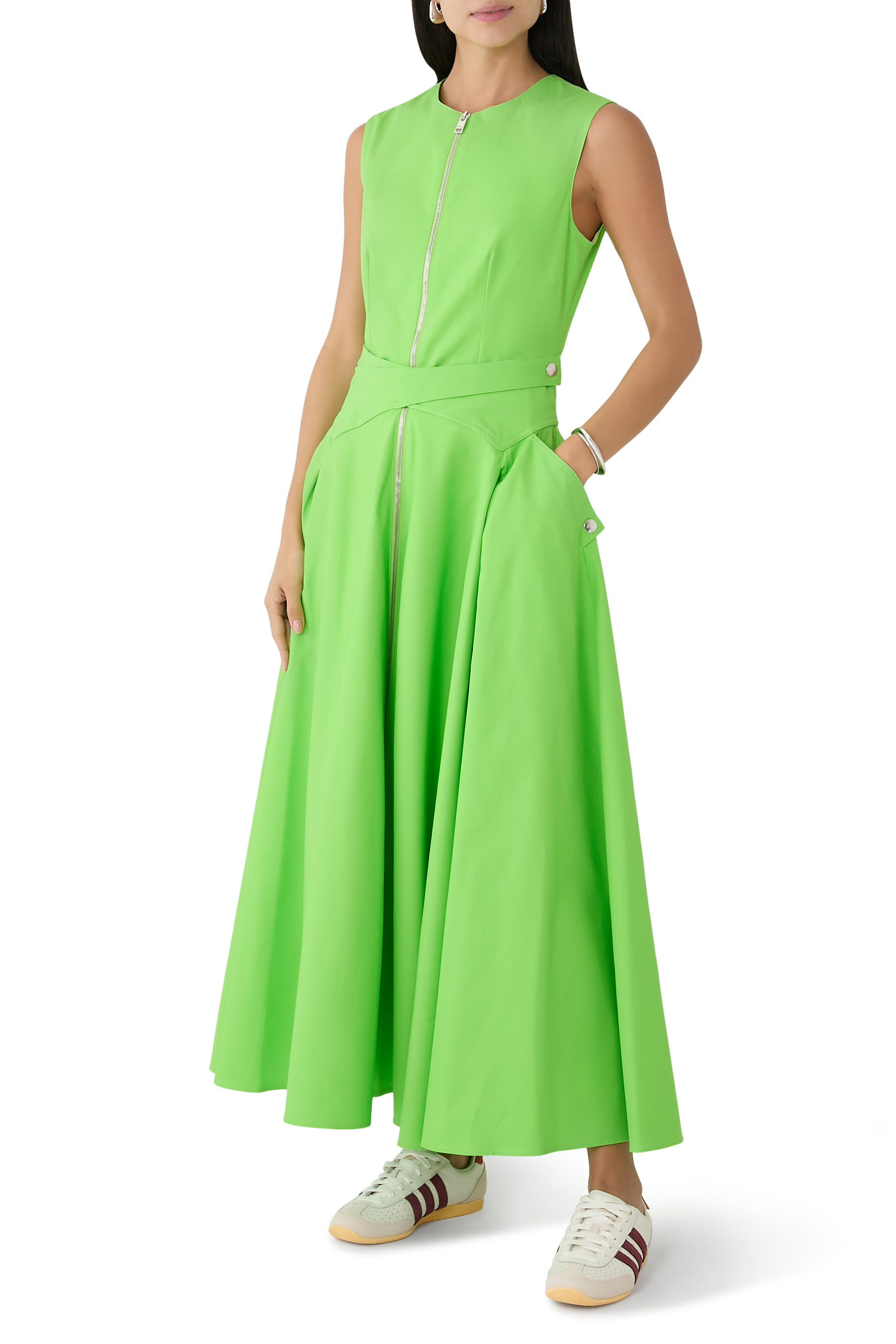 Sleeveless Midi Dress