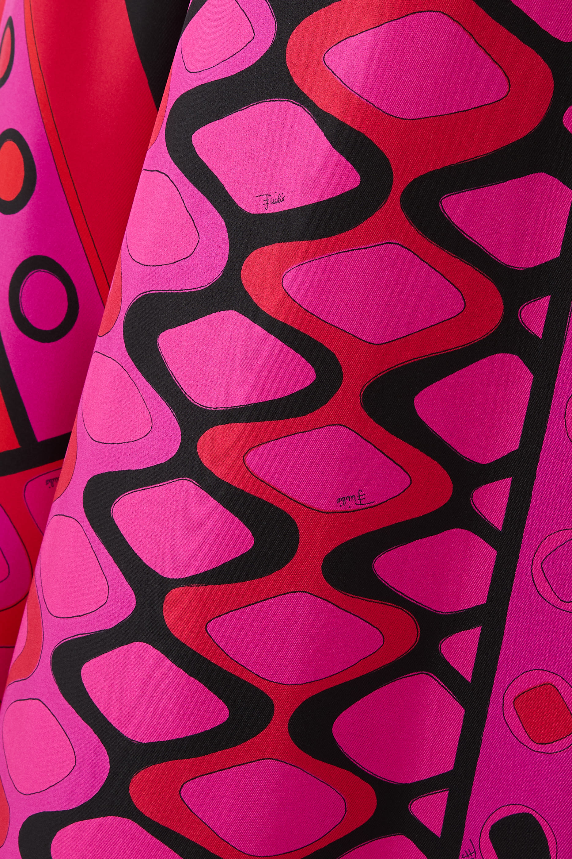 Printed Wide-Leg Pants