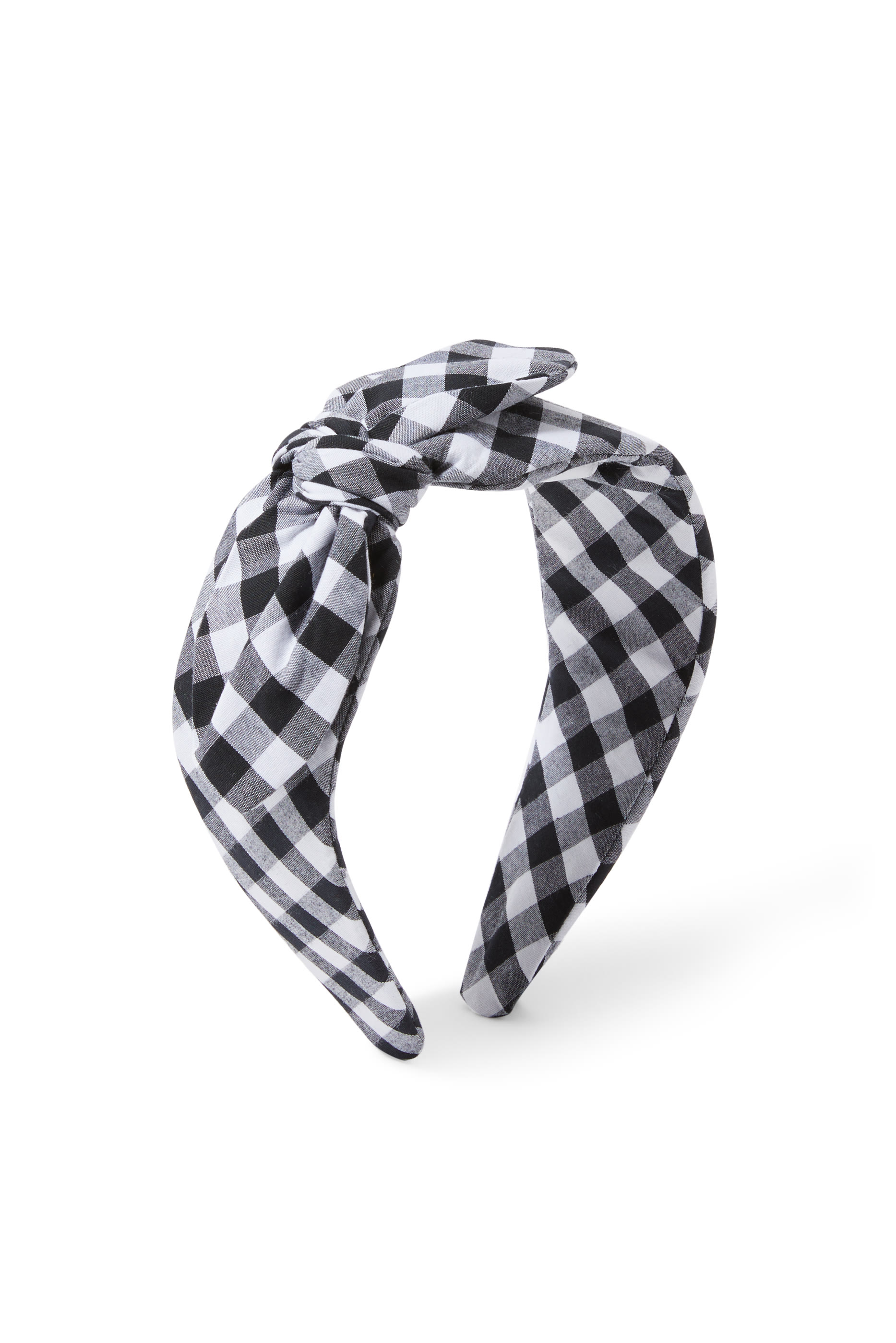 Kids Gingham-Pattern Head Band