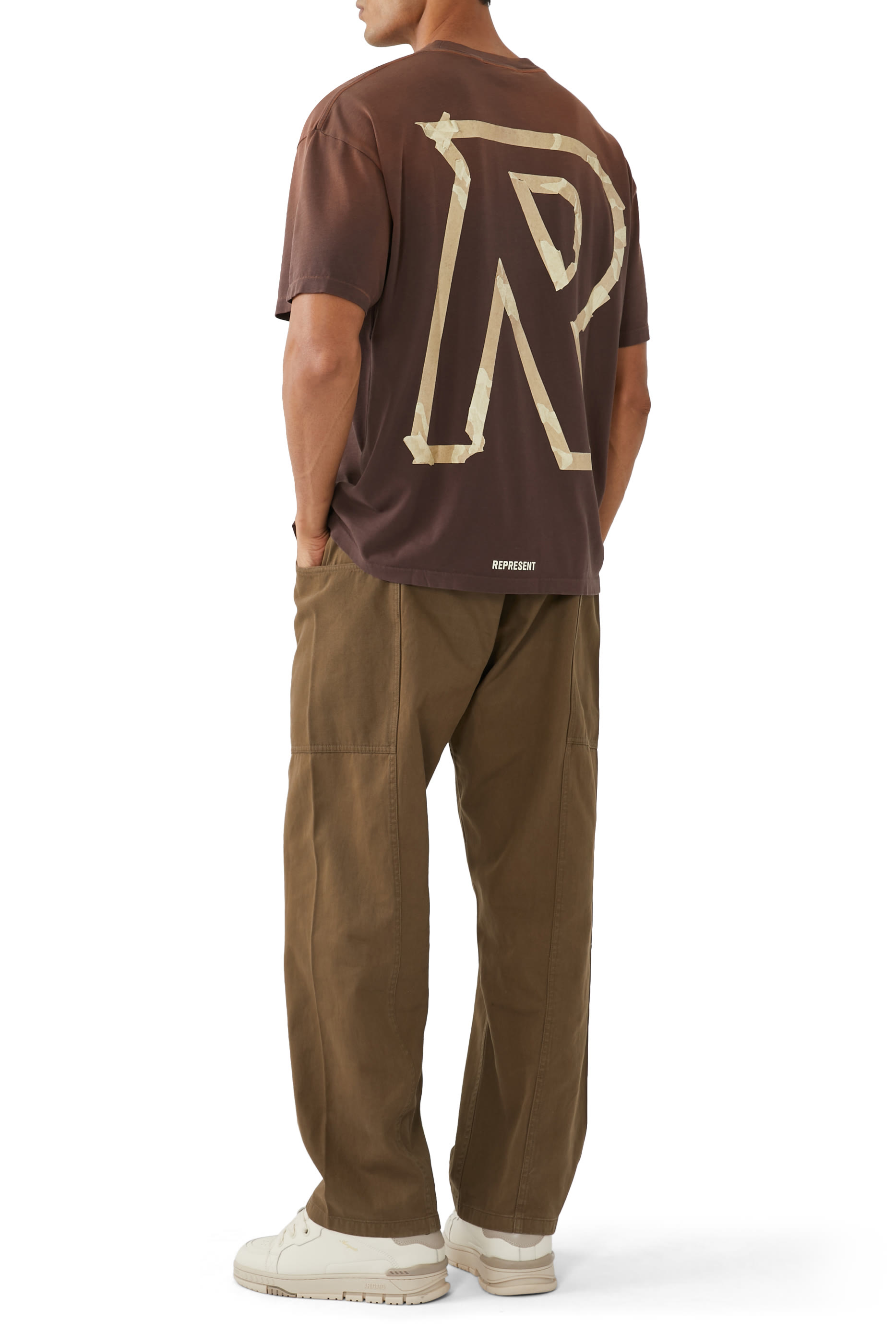 Masking Tape Initial T-Shirt