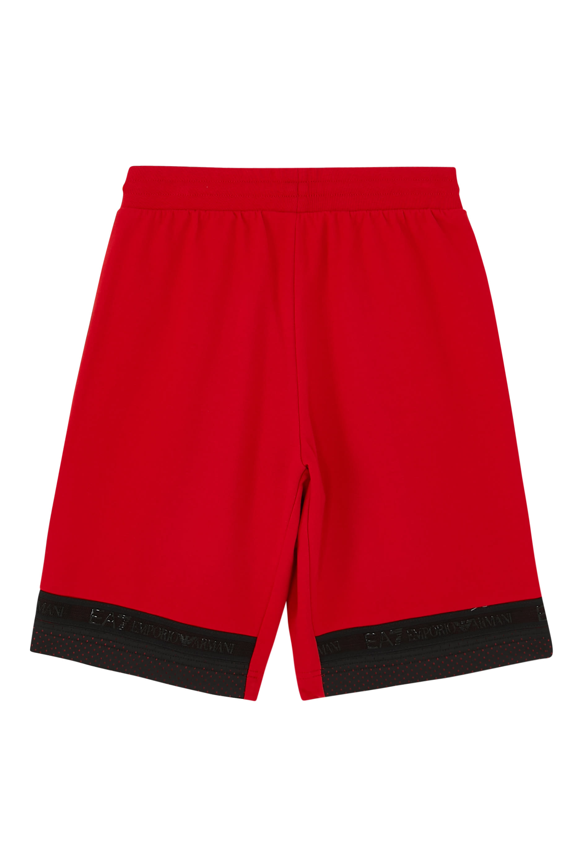 Kids EA7 Logo Bermuda Shorts