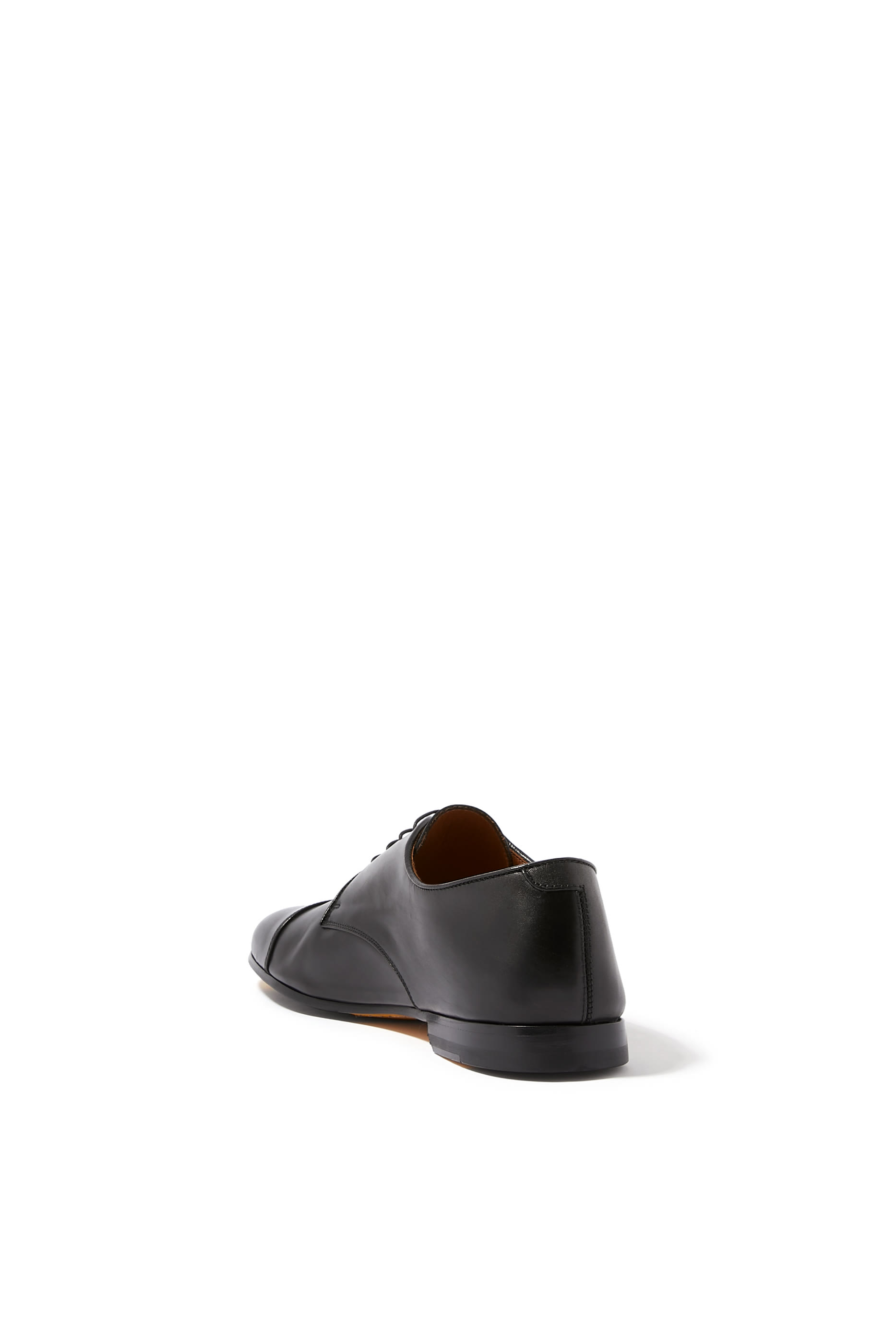 Pana Leather Derby Toe Cap Shoes