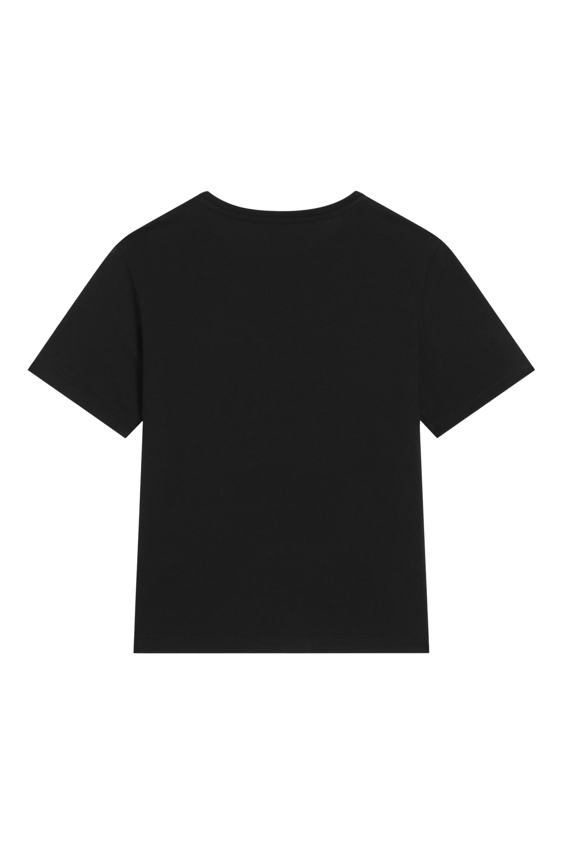 Kids Oversized Jersey T-Shirt with Logo Plaque