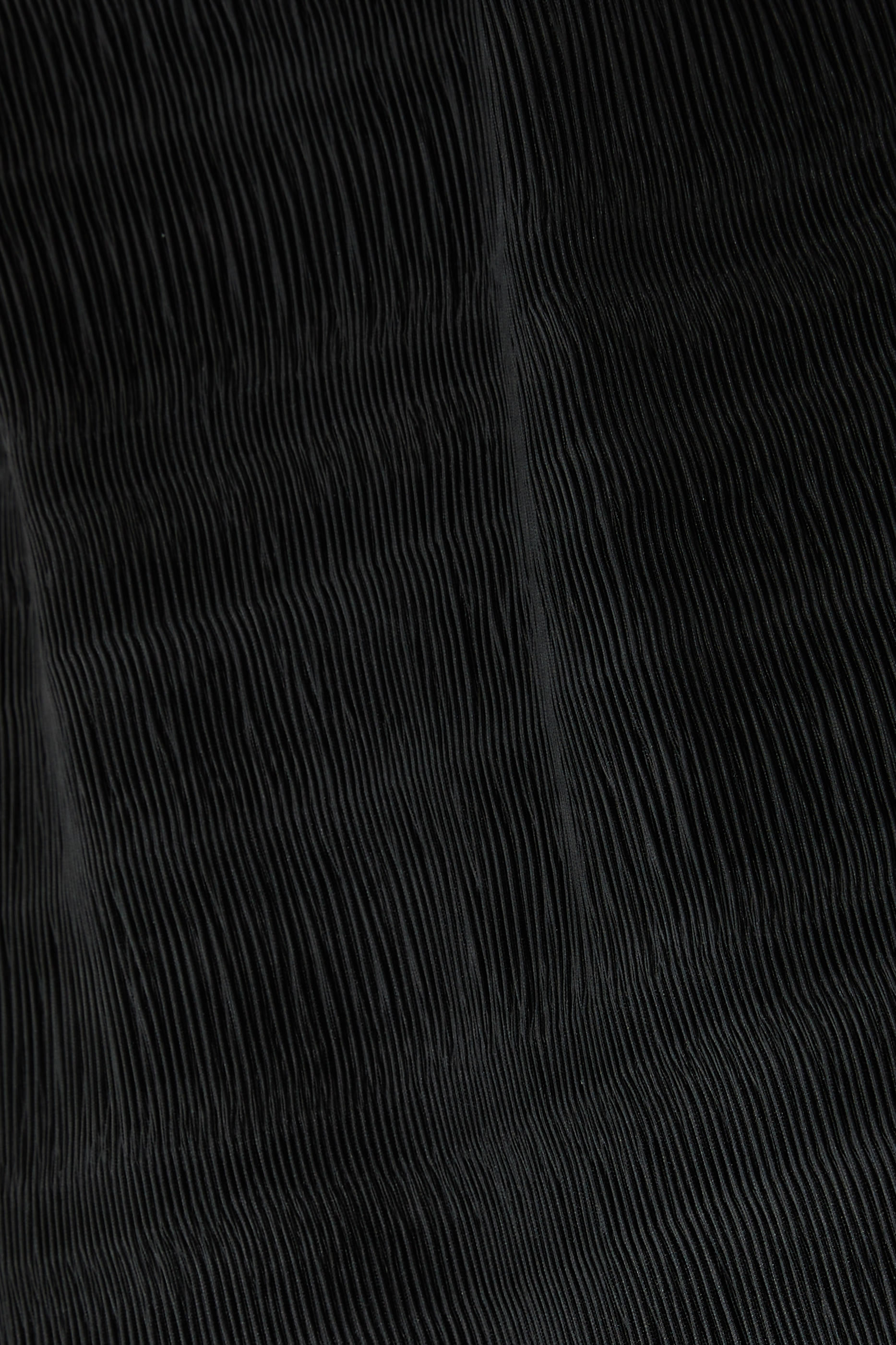 Open-Back Plissé Top