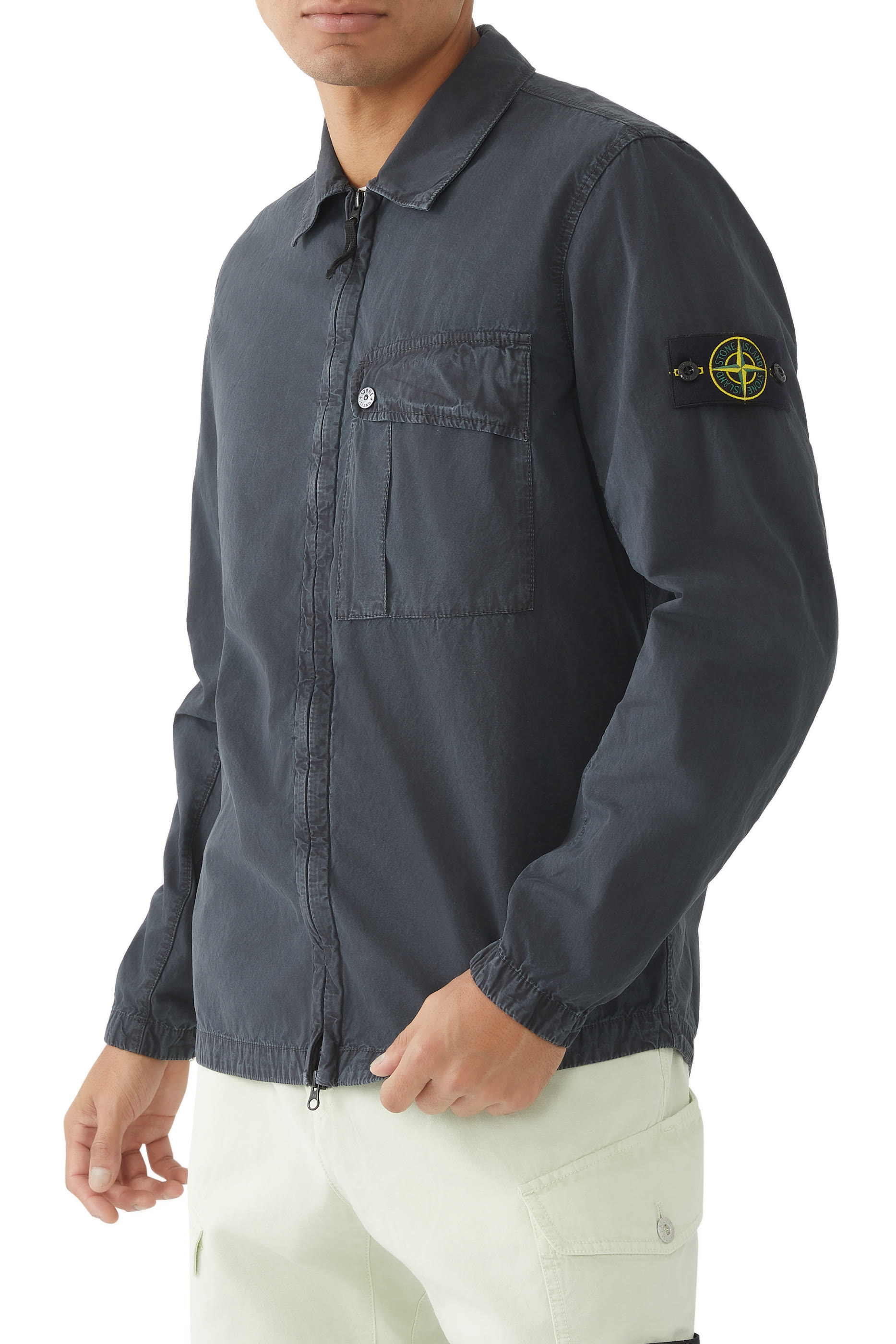 Garment Dyed Overshirt