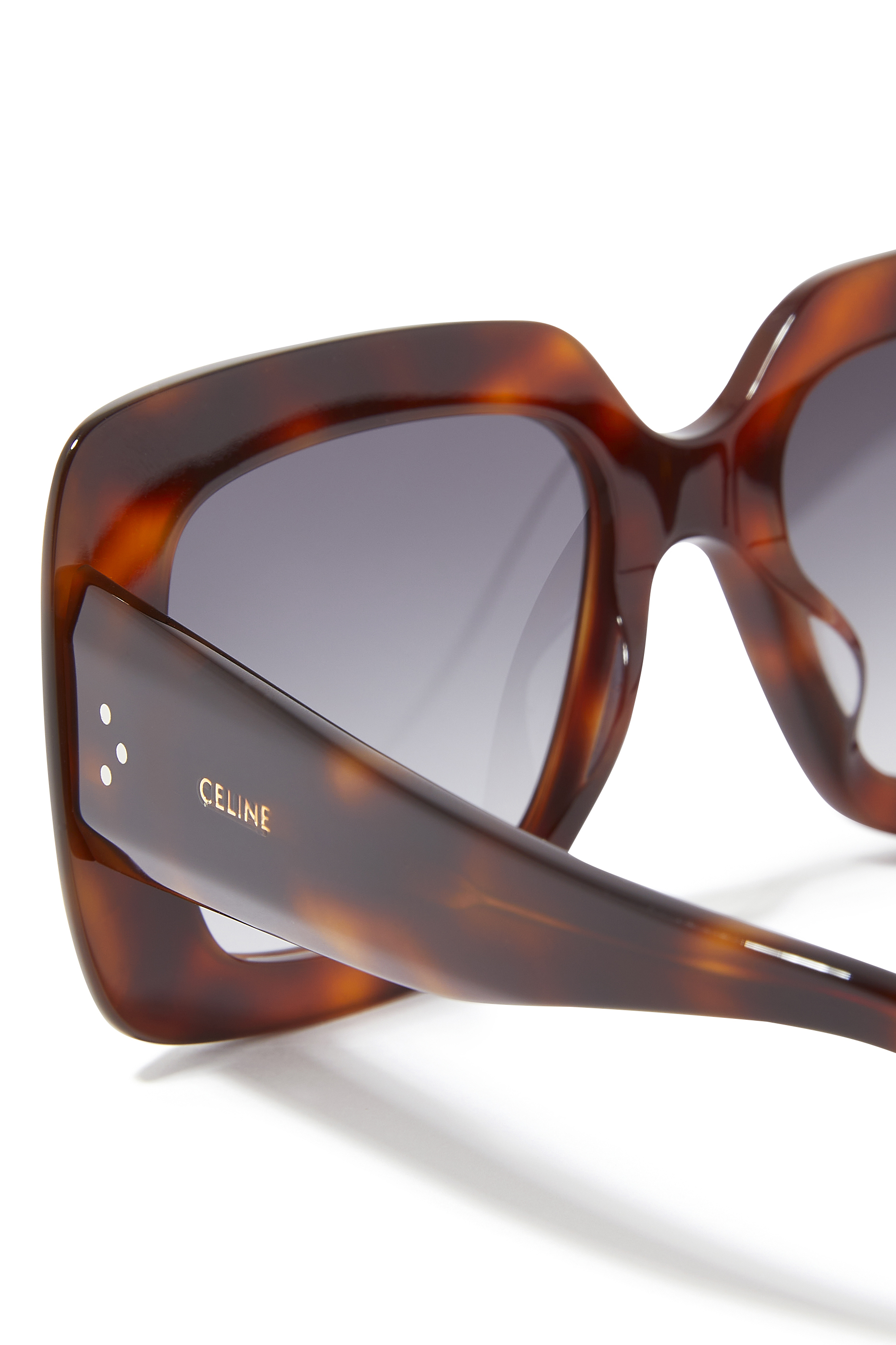 Bold 3 Dot Square Sunglasses