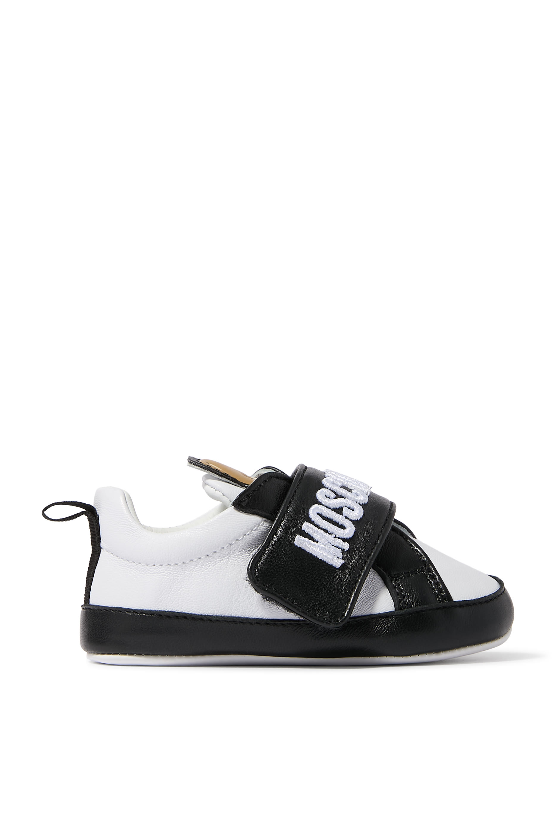 Kids Teddy Patch Nappa Leather Sneakers
