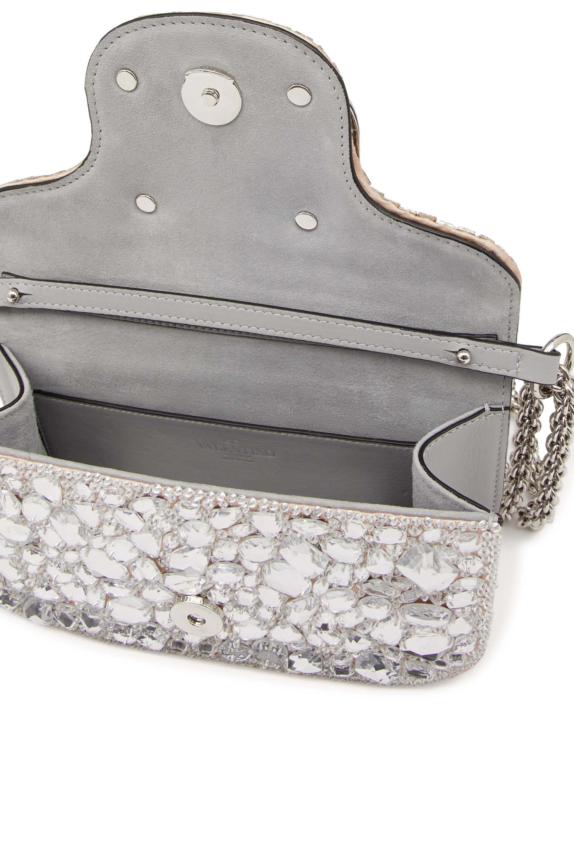  Small Sequin-Encrusted Loc&ograve; Shoulder Bag