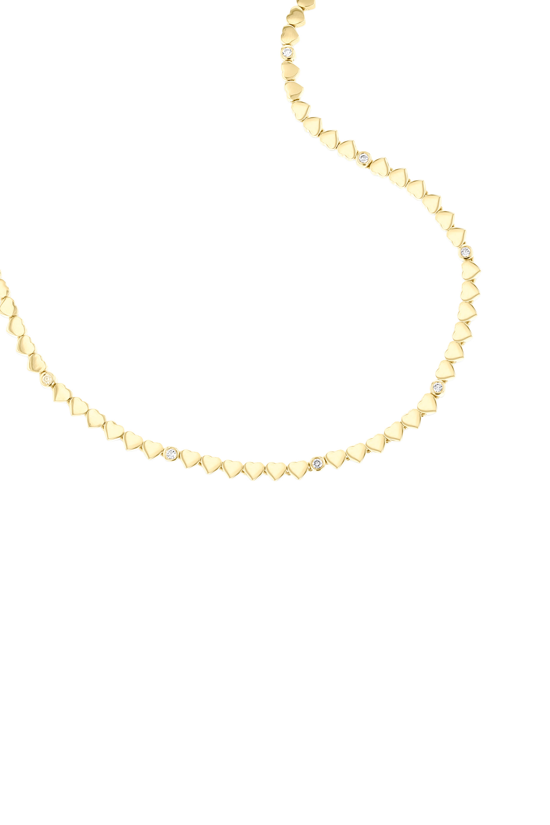 Love In Tokyo LIT Necklace, 18K Yellow Gold & Diamonds