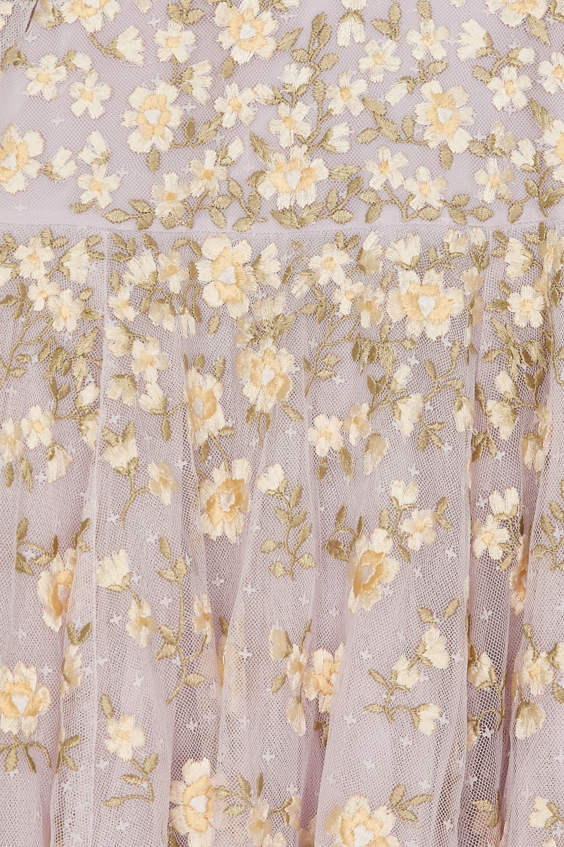 Kids Lea Ditsy Cape Dress 