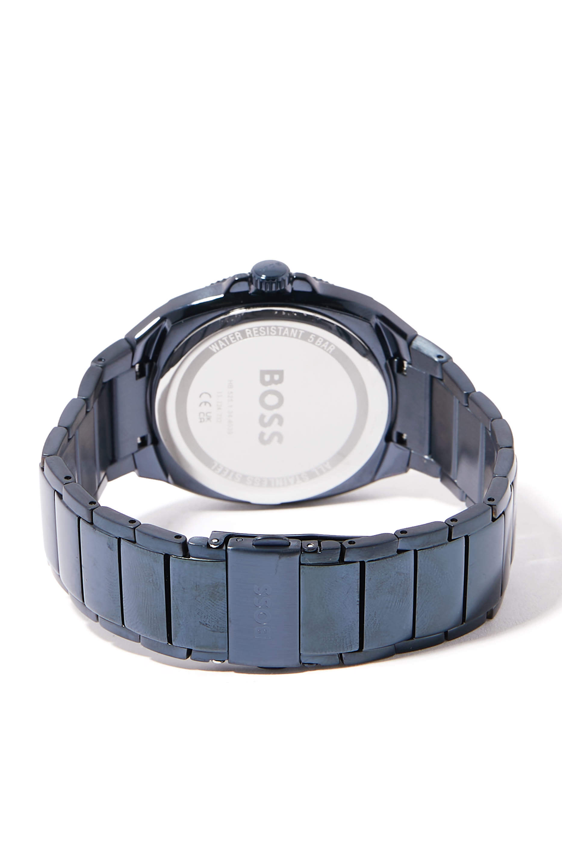 Blue Link-Bracelet Watch