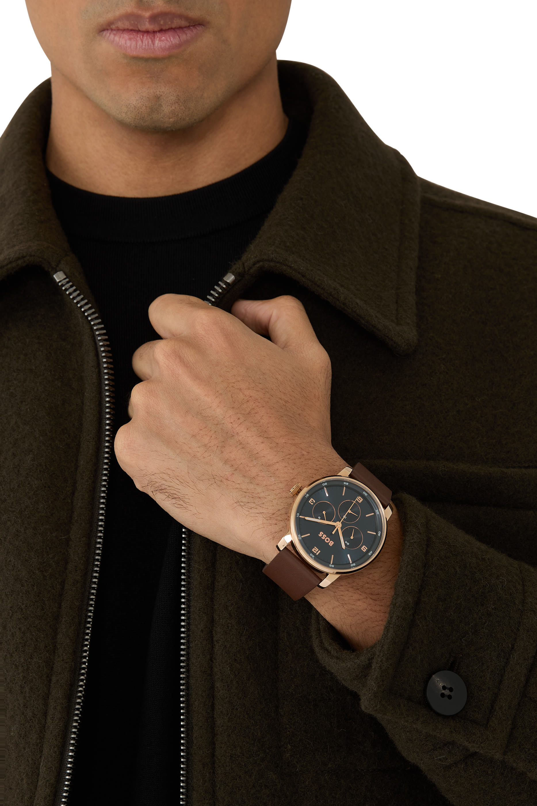 Watch and Card Holder Gift Set