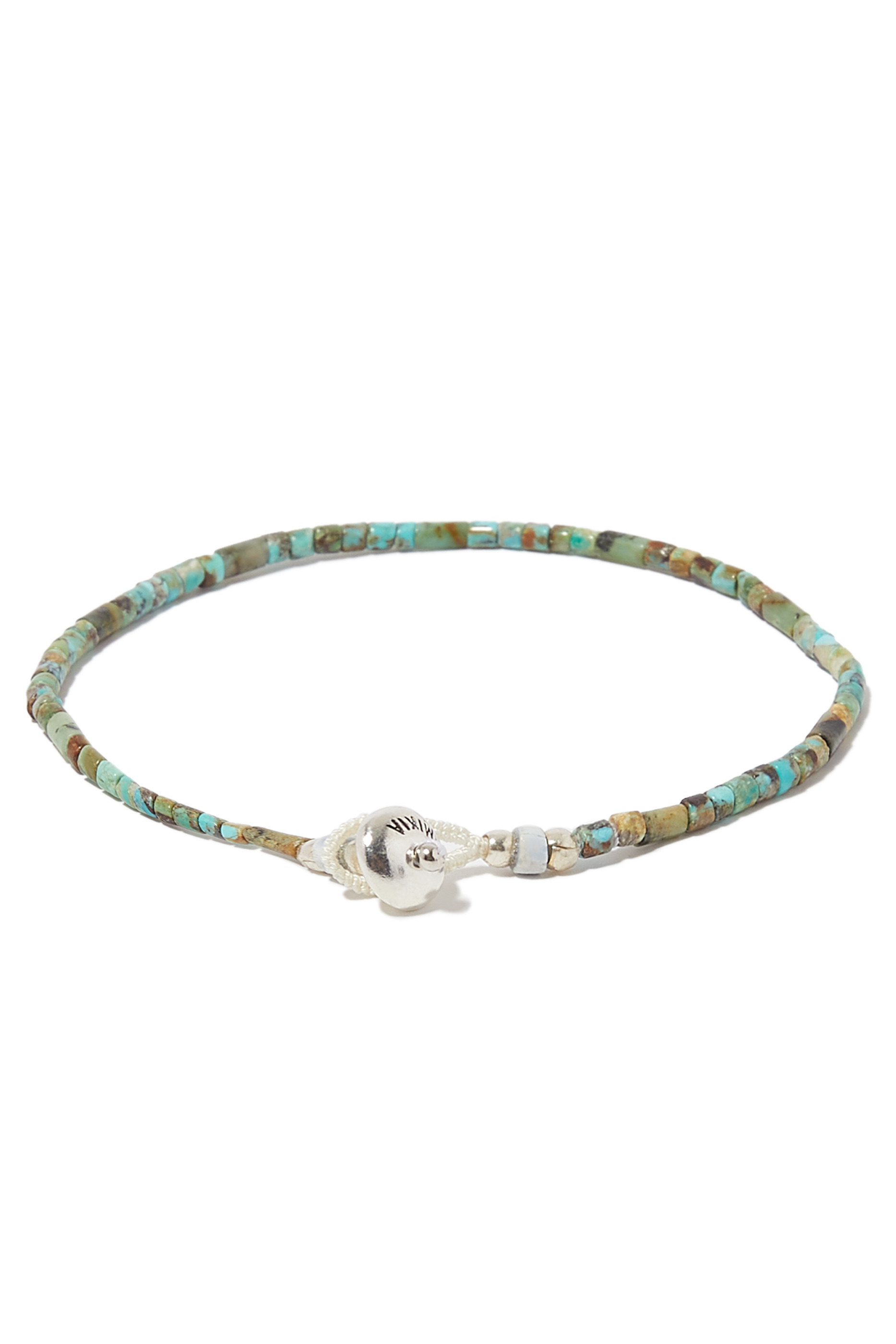 Double Wrap Trade Bead Bracelet