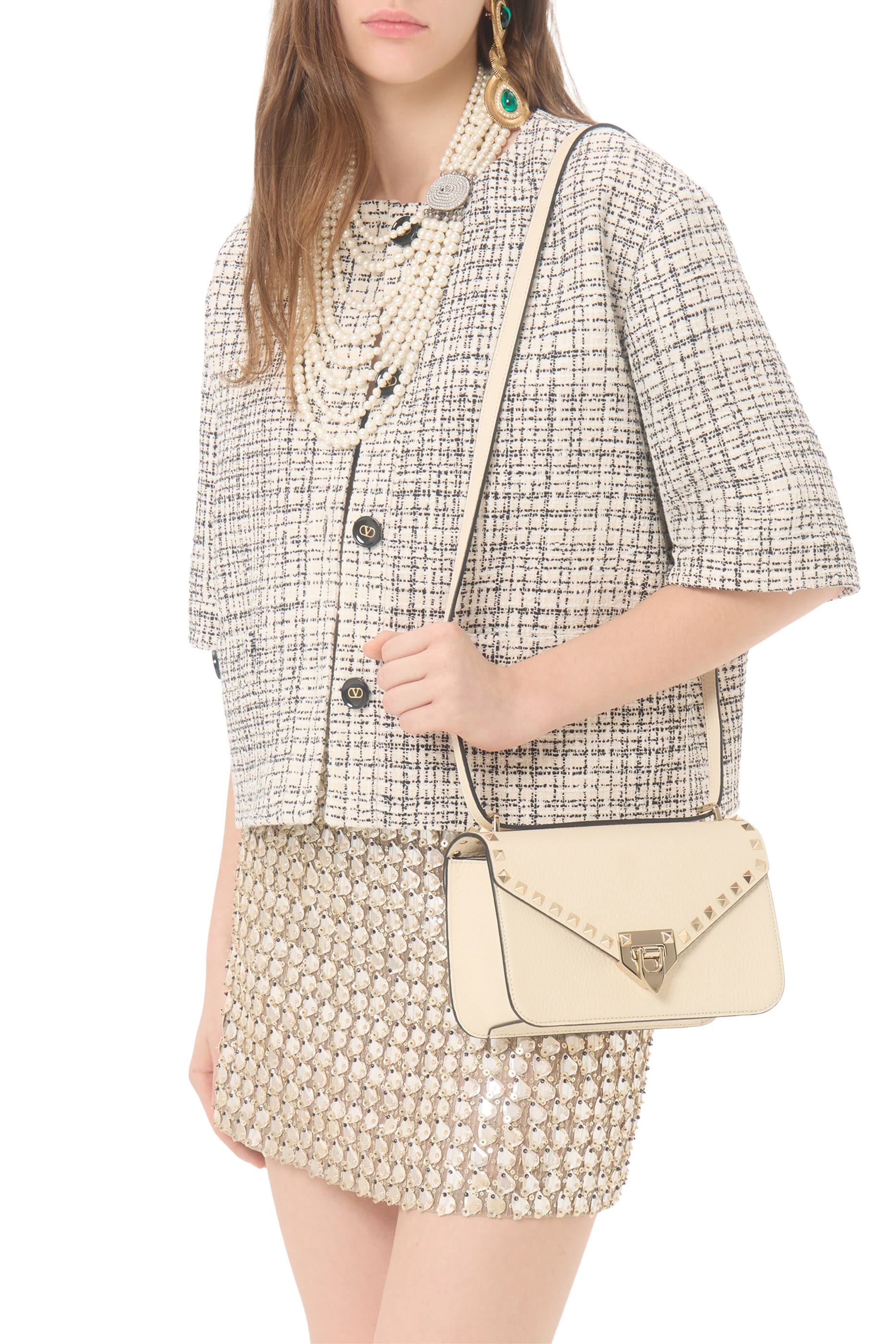 Rockstud Small Shoulder Bag