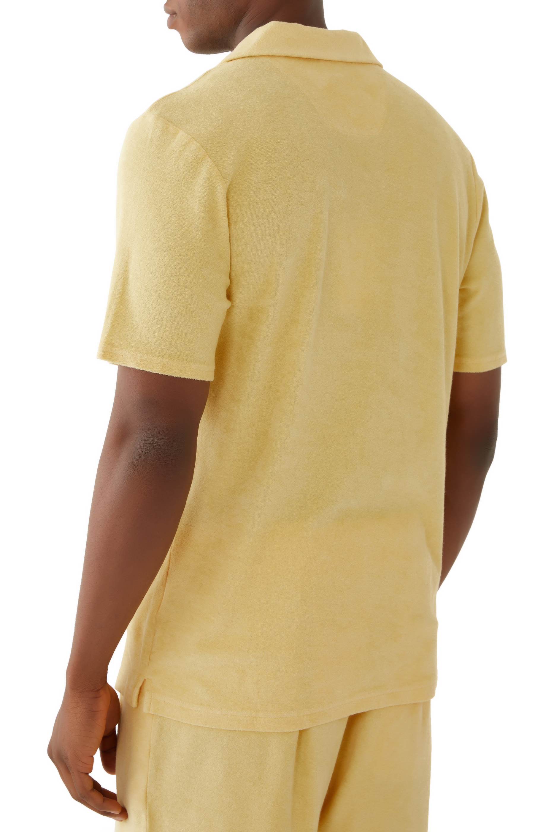 Faustino Terry Cotton Blend Polo