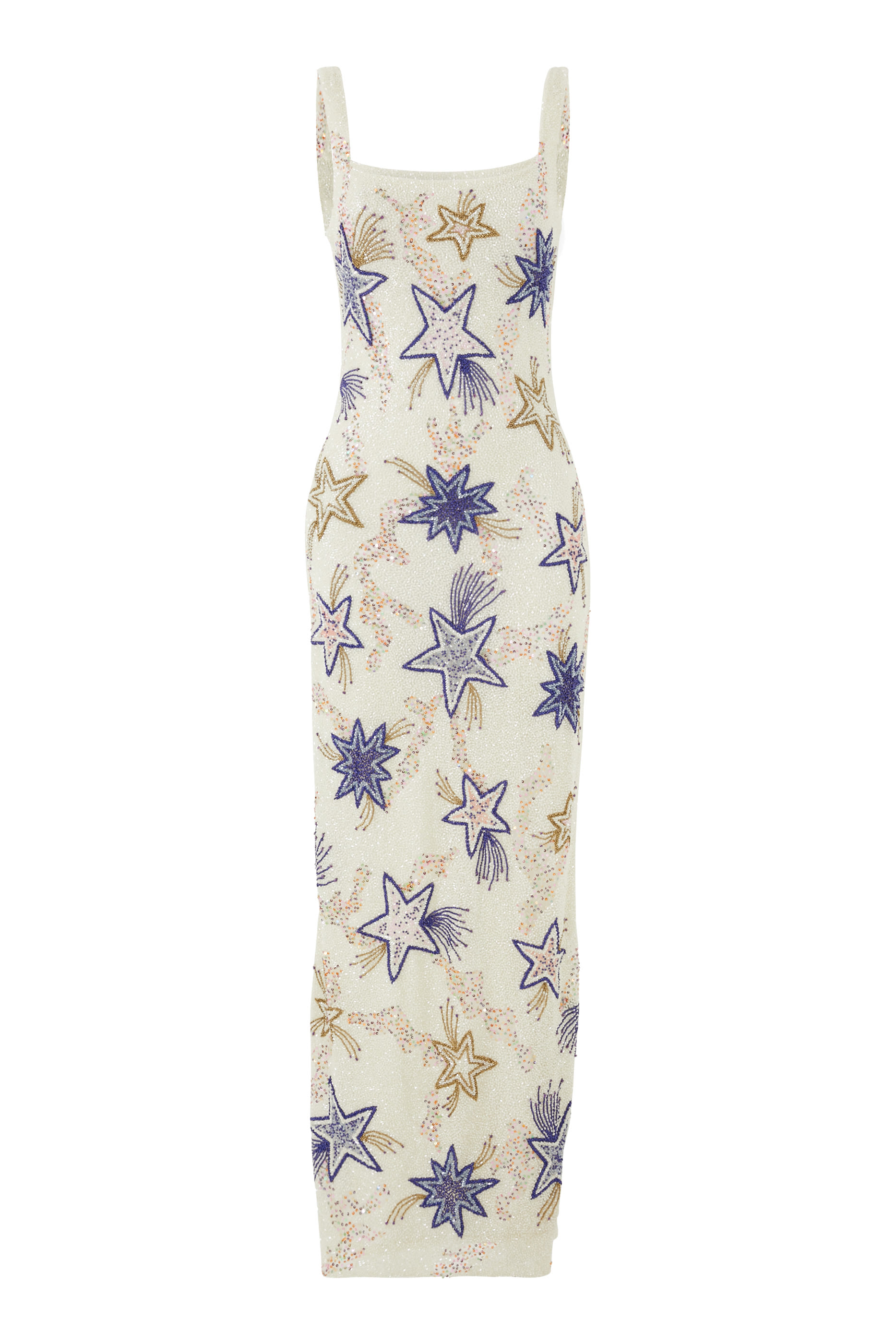 Zodiac Beaded Maxi Dress